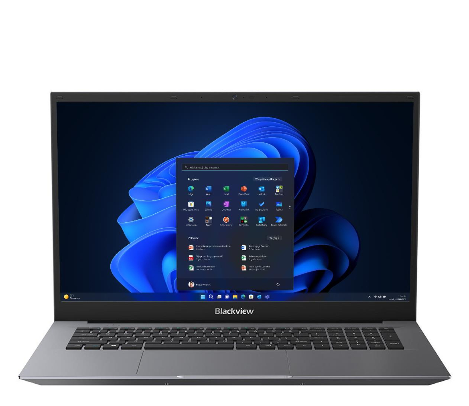 Blackview AceBook-10 18.5" N6000/16GB/512GB/ Win11Pro Szary