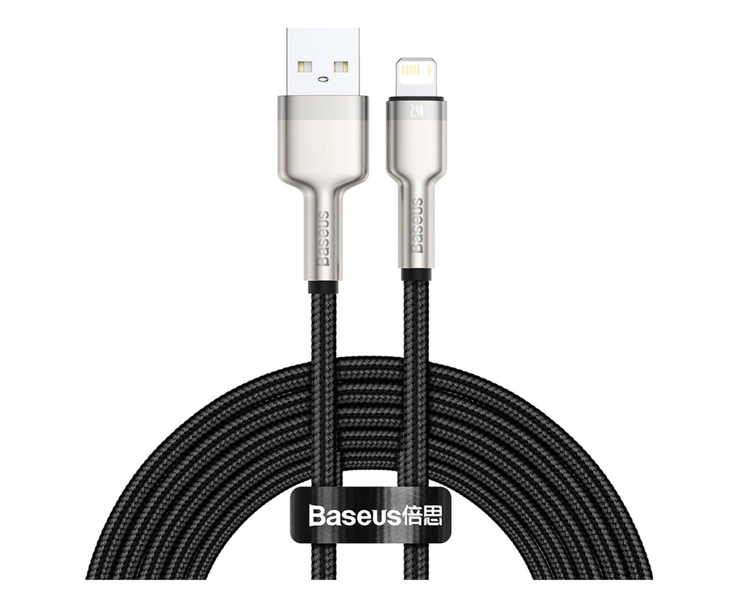 Baseus Kabel Cafule Series Metal Data USB-A / Lightning 2.4A 1m