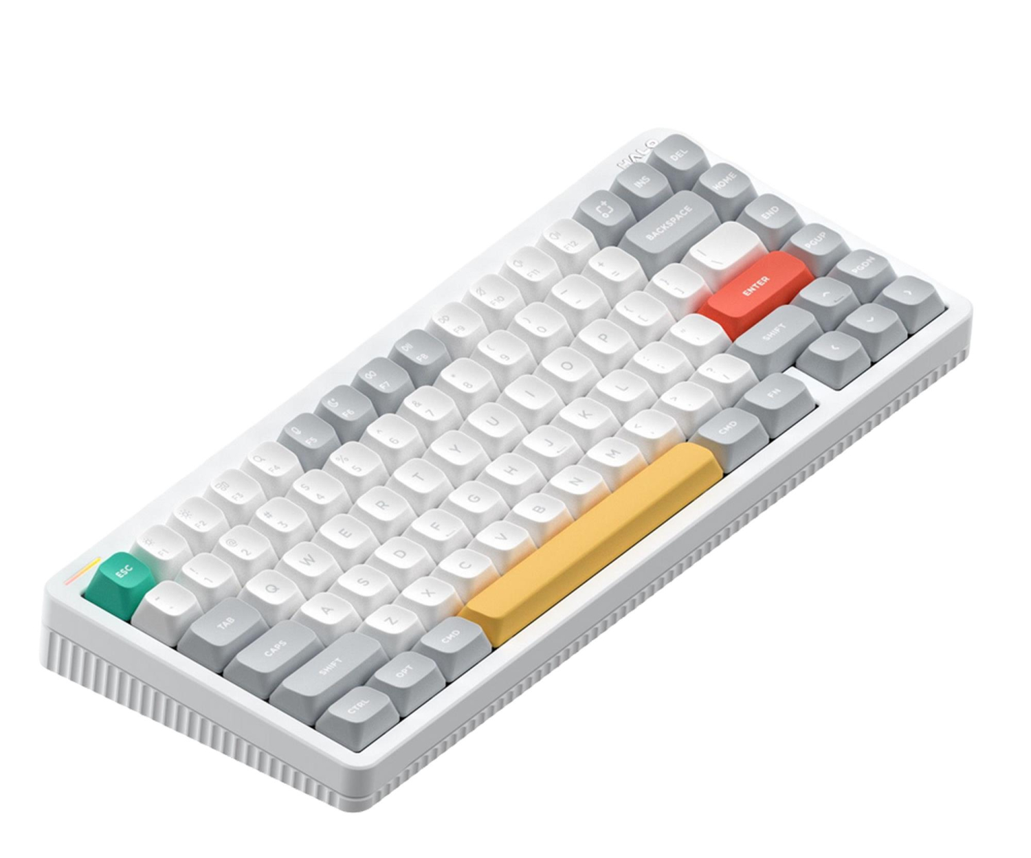 NuPhy Halo IO 75 / Ionic White / Red Max