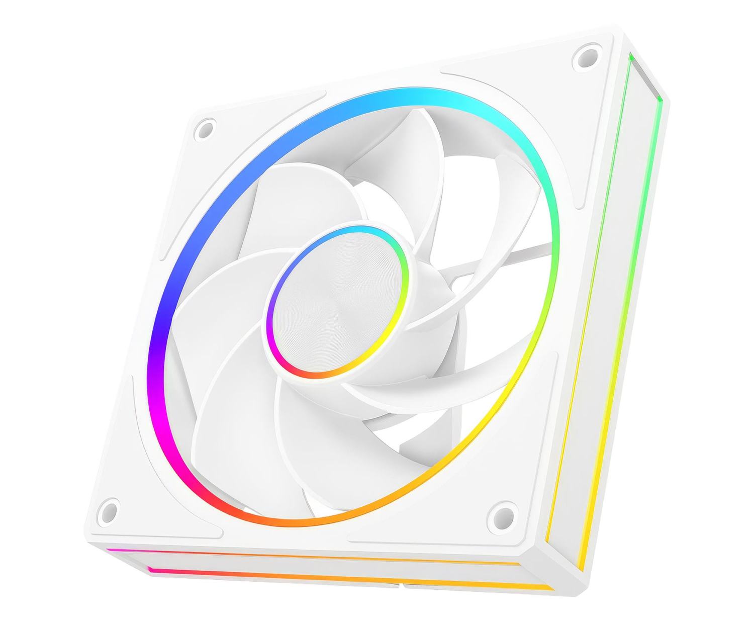 MODECOM VOLCANO LOOP 120 ARGB REVERSE FAN BIAŁY