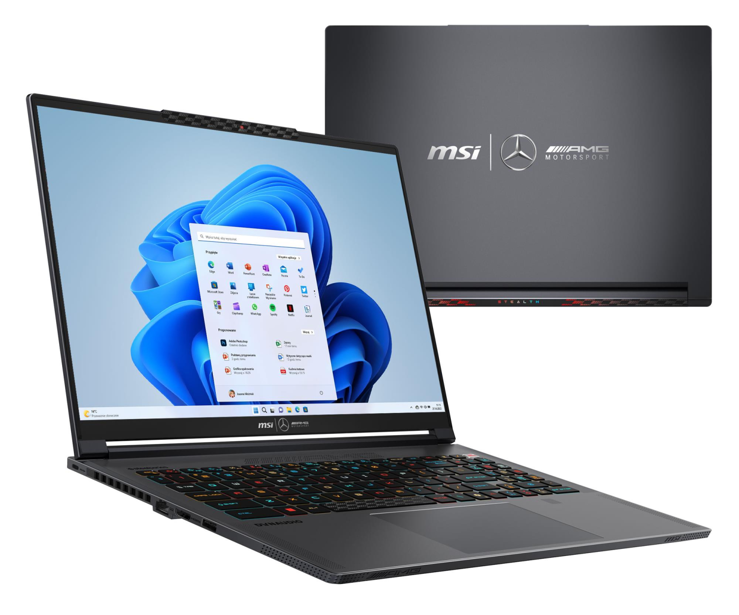 MSI Stealth A16 MercedesAMG Ryzen AI 9 HX 370/32G/2T/W11 RTX5070