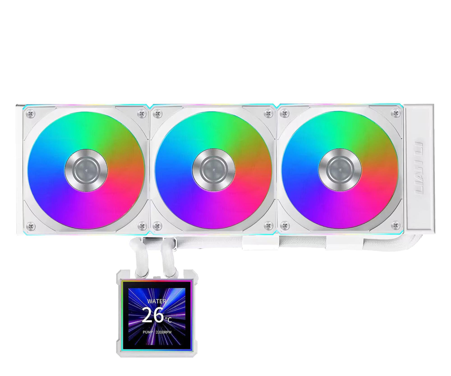 Lian Li HydroShift II LCD-S 360CL RGB LCD White 3x120mm