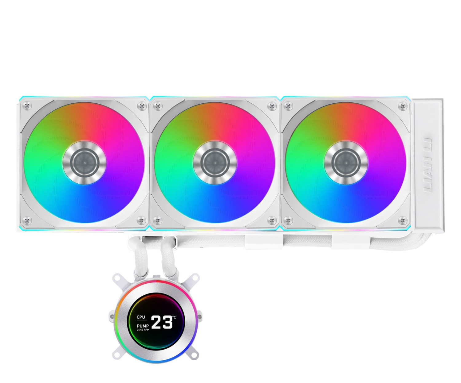 Lian Li HydroShift II LCD-C 360CL ARGB White 3x120mm