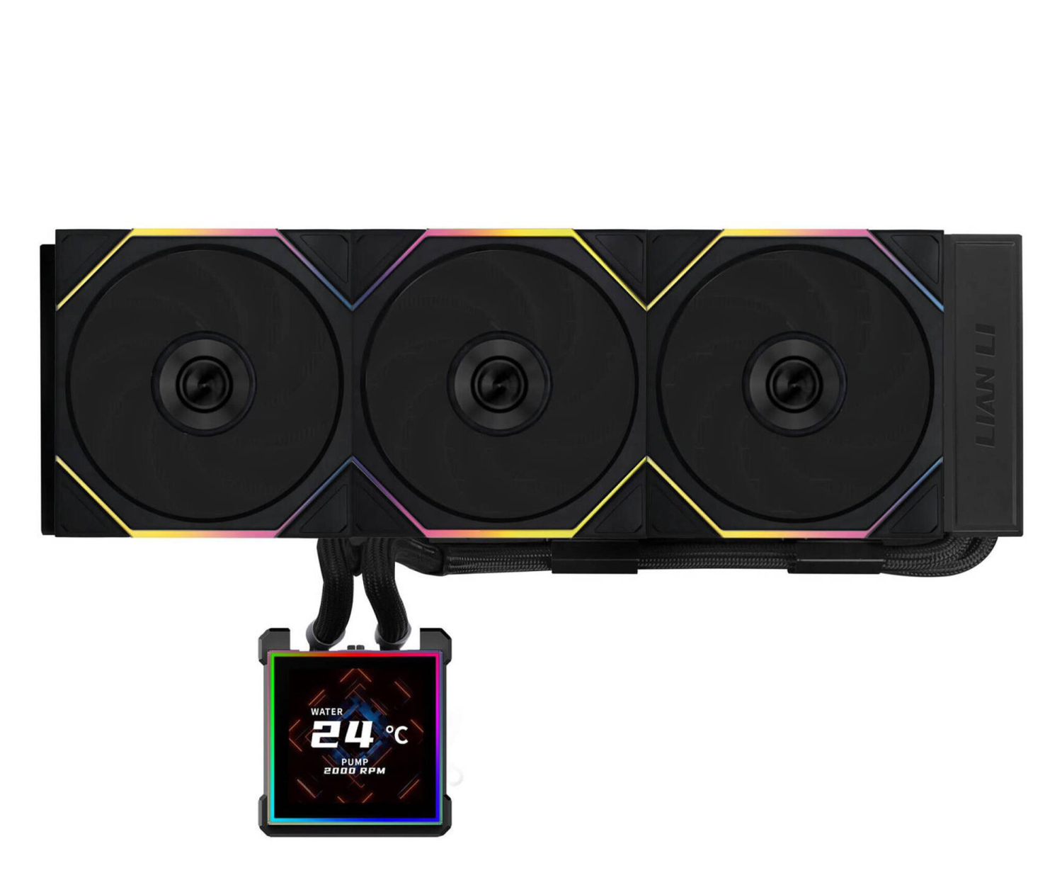 Lian Li HydroShift II LCD-S 360TL RGB LCD Black 3x120mm