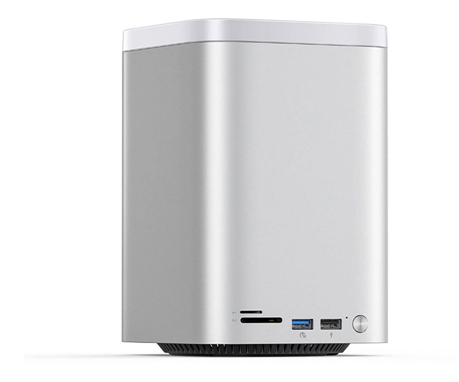 Orico MiniTower z kieszeniami na dyski twarde do 56TB - srebrna
