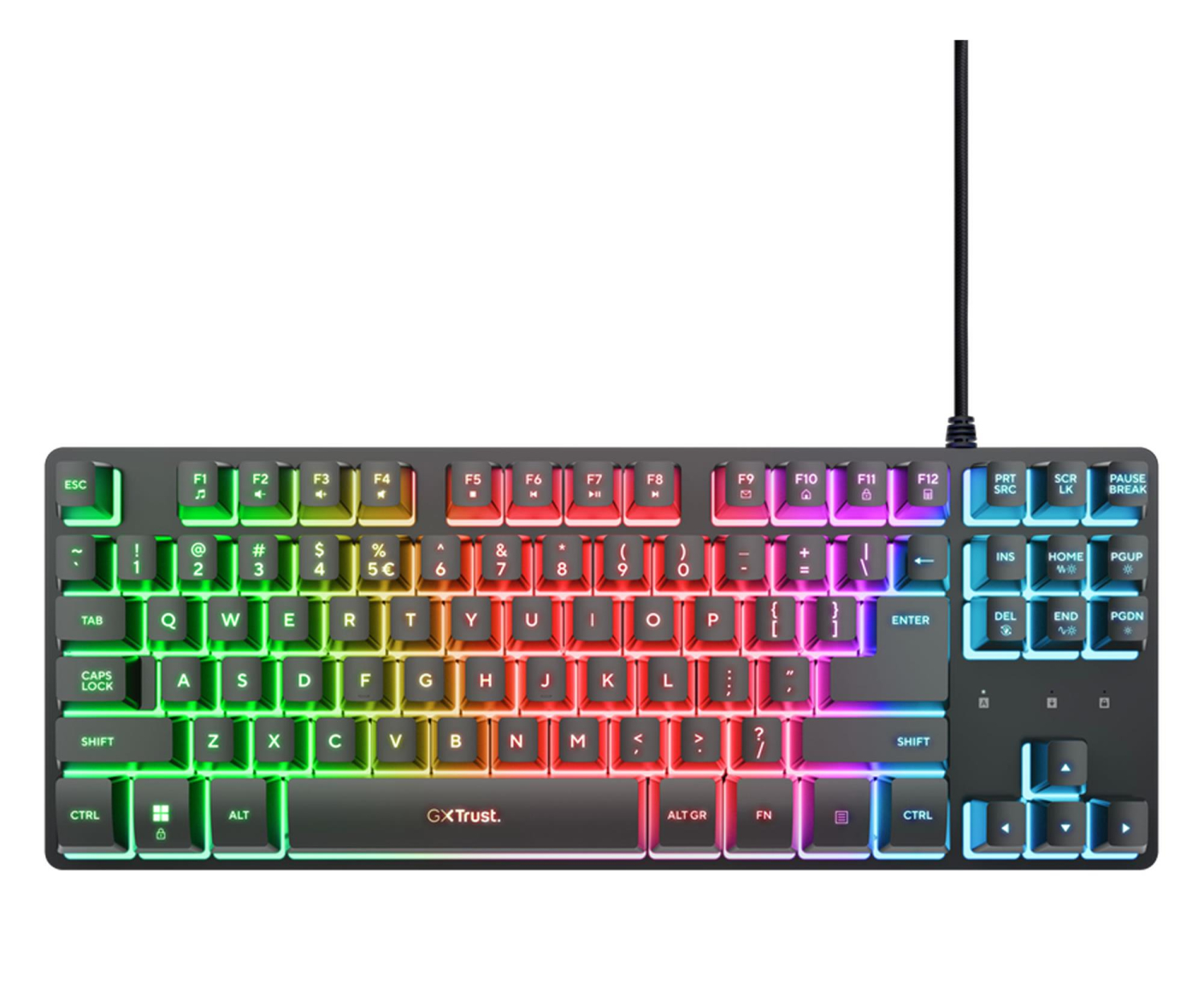 Trust GXT 833 Thado TKL Czarny