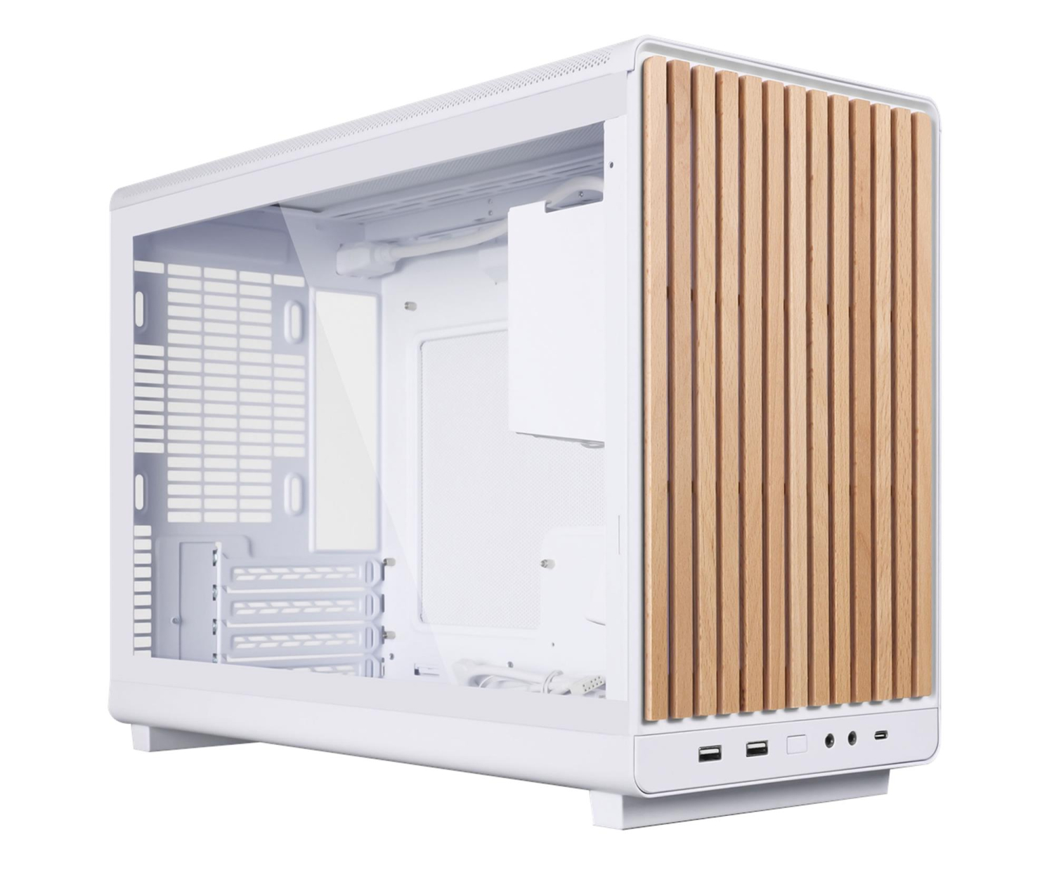 Lian Li DAN Cases A3 Wood Edition White