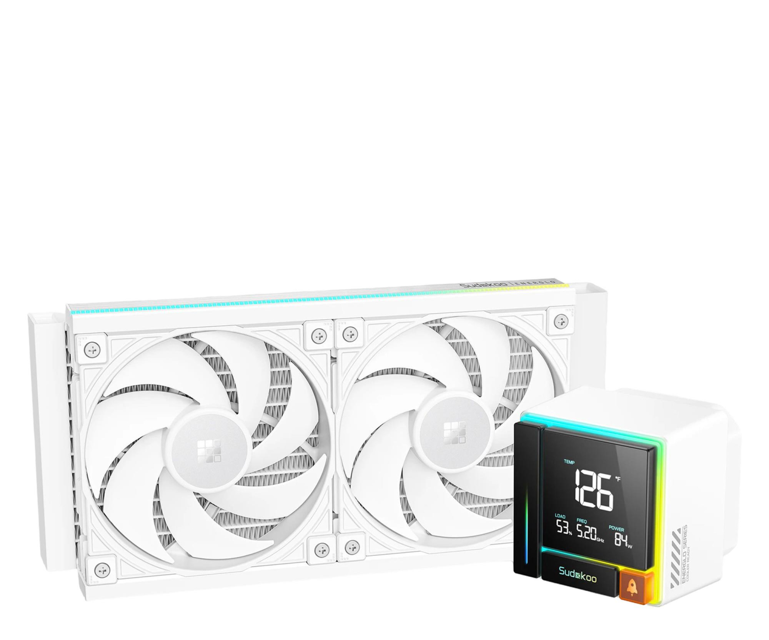 Sudokoo ENERGLO 240 White 2x120mm