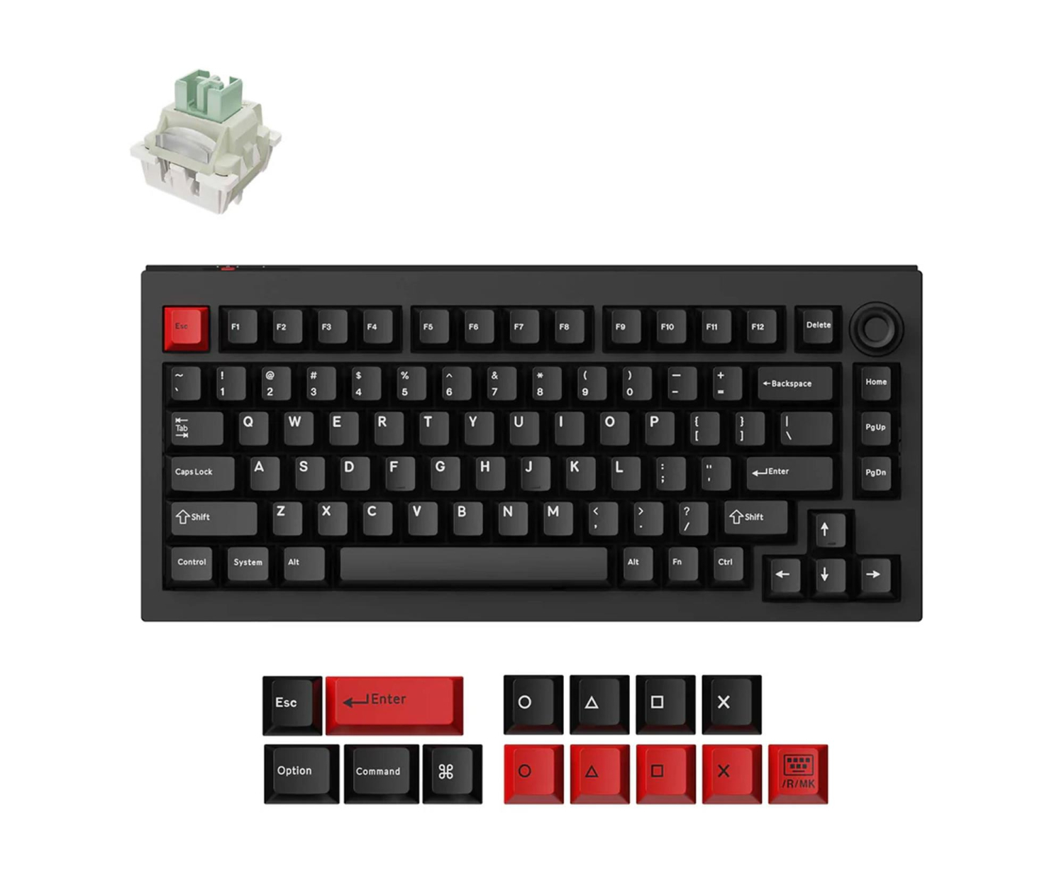 Keychron Lemokey L5 HE M1 (Magnetic 8k Dark Master)