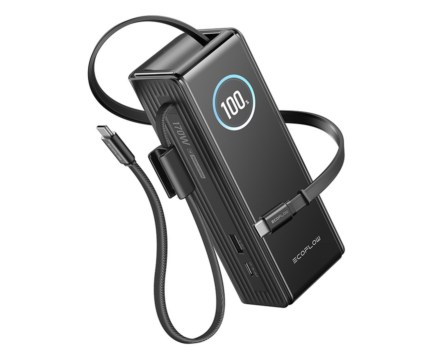 Ecoflow Powerbank RAPID 25000mAh 170W wbudowane kable 100W