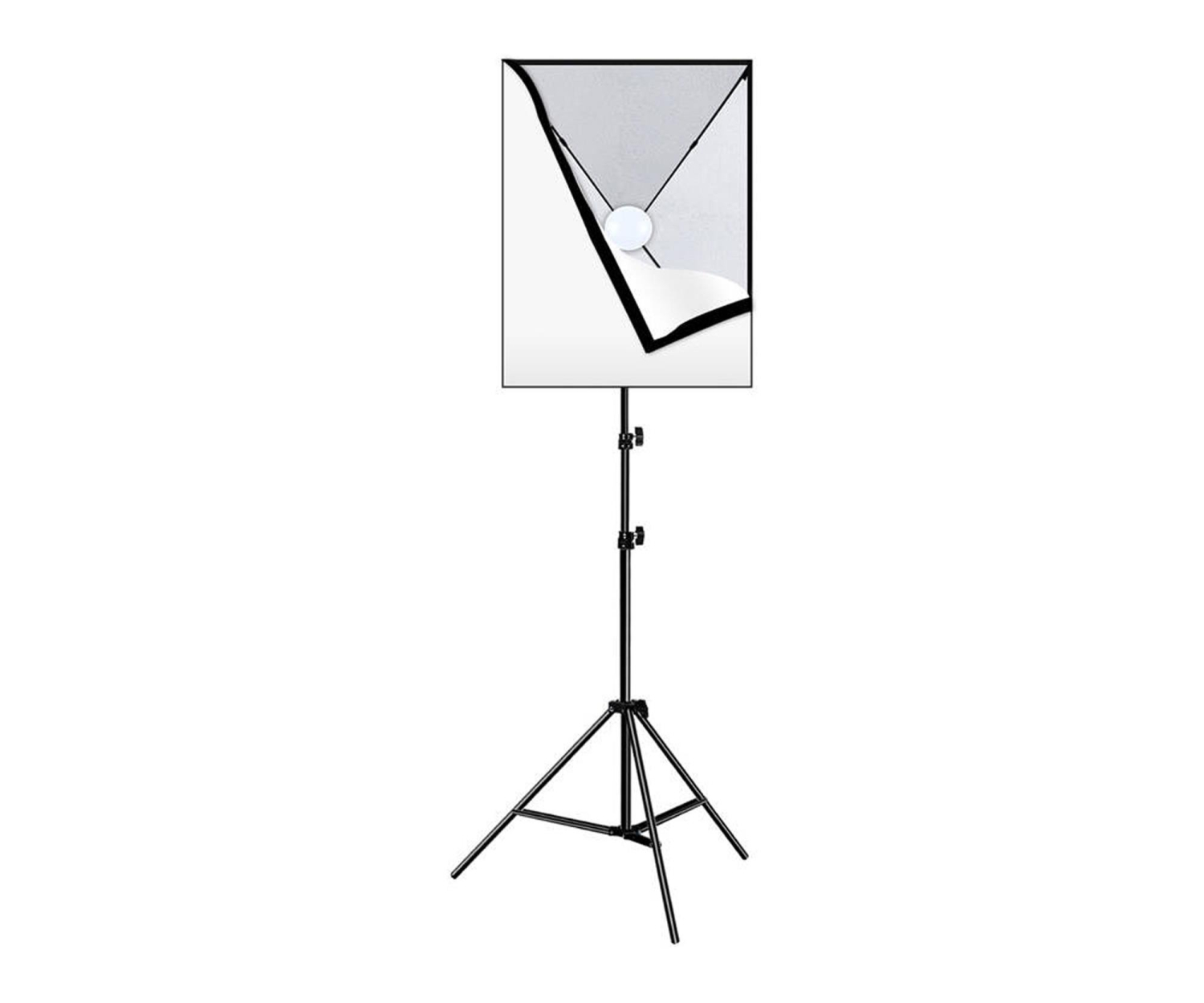 Puluz Zestaw studyjny (softbox , statyw, żarówka LED 1 szt.)