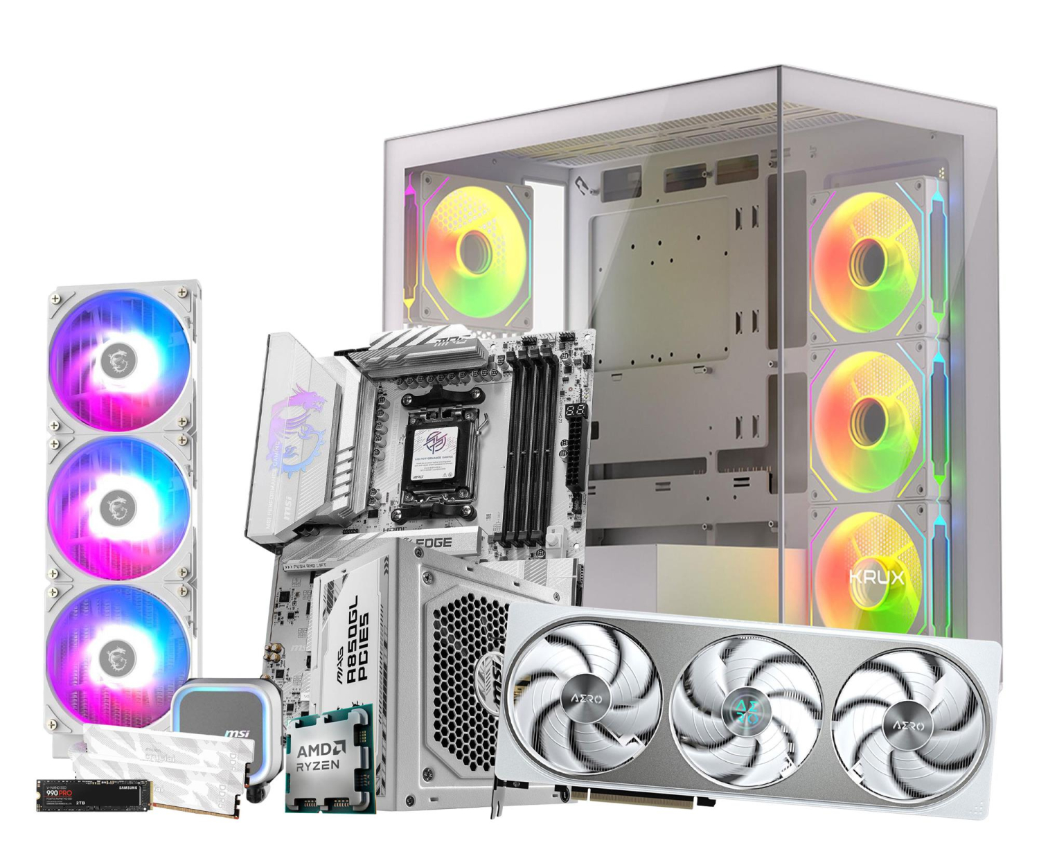 Polecany zestaw Ryzen 7 7700/32GB/2TB/RTX 5070