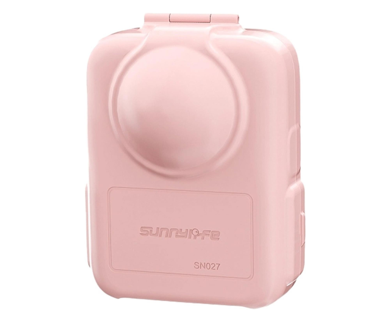 Sunnylife Półotwarte plastikowe etui do DJI Osmo 360 (różowe)