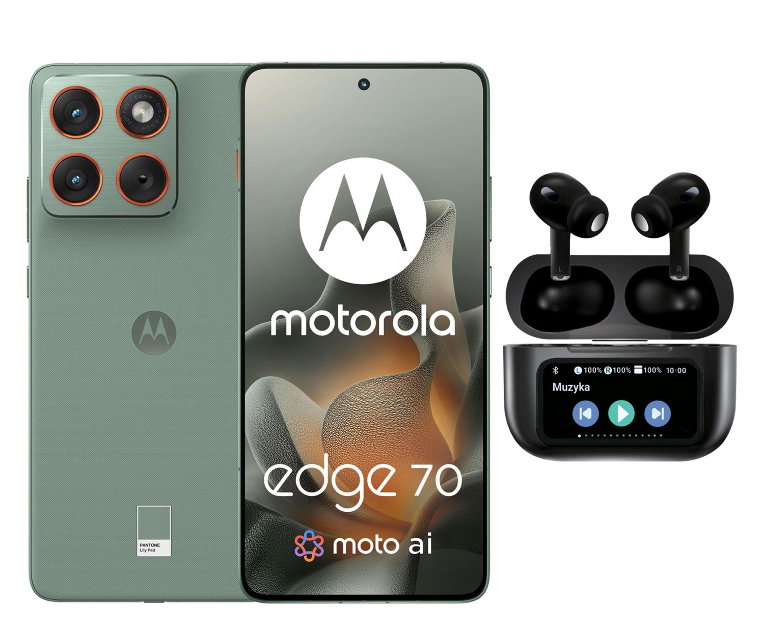 Motorola edge 70 5G 12/512GB Lily Pad 120Hz + Smart Buds Pro