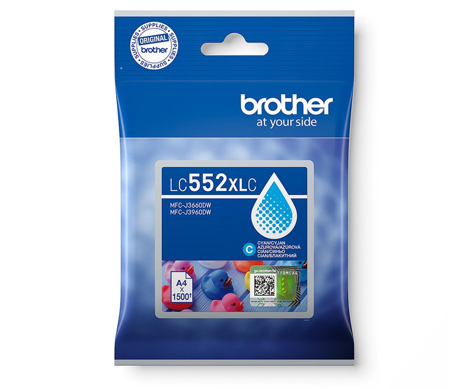 Brother LC552XLC cyan 3000 str.