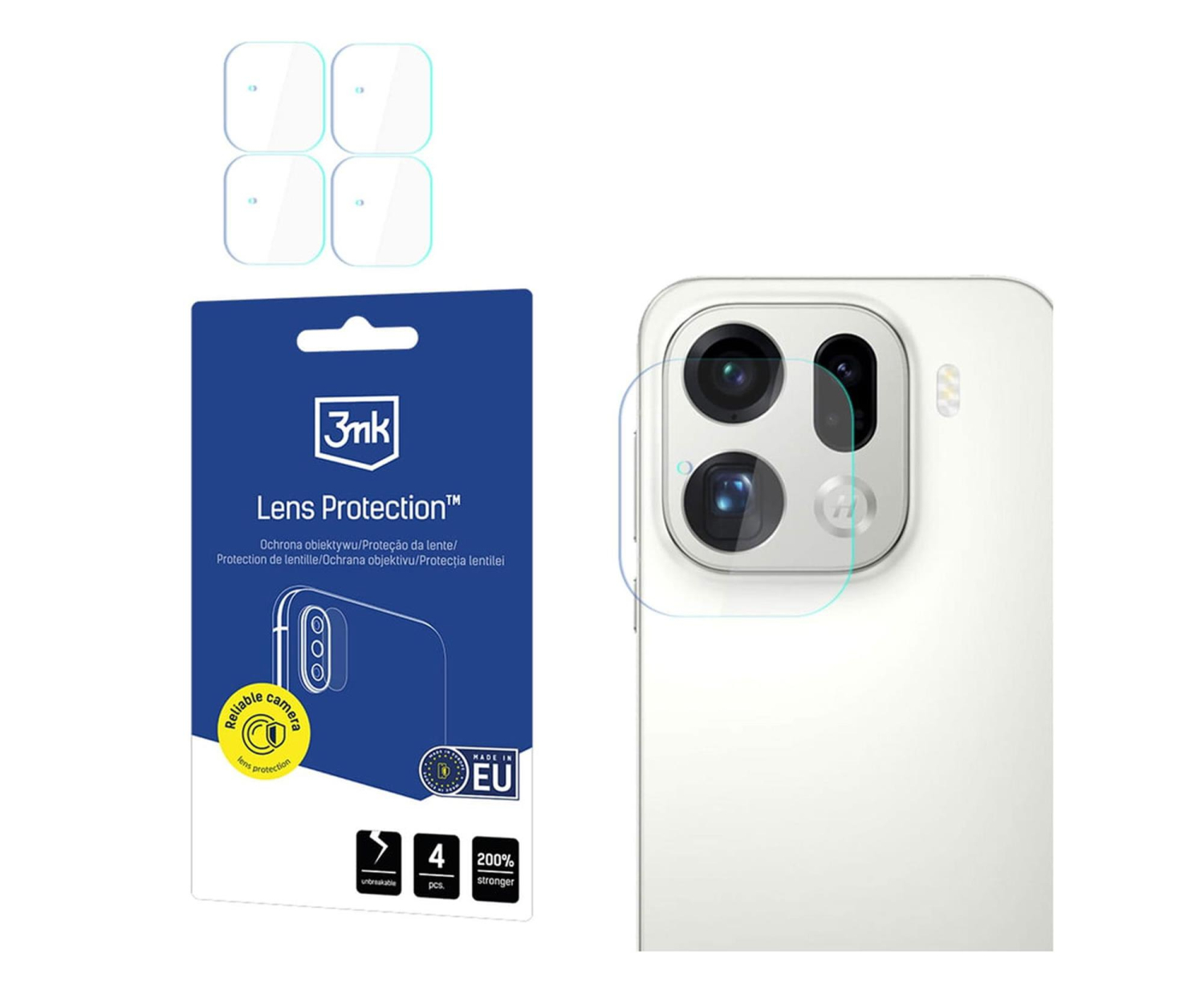 3mk Lens Protection do Oppo Find X9 Pro