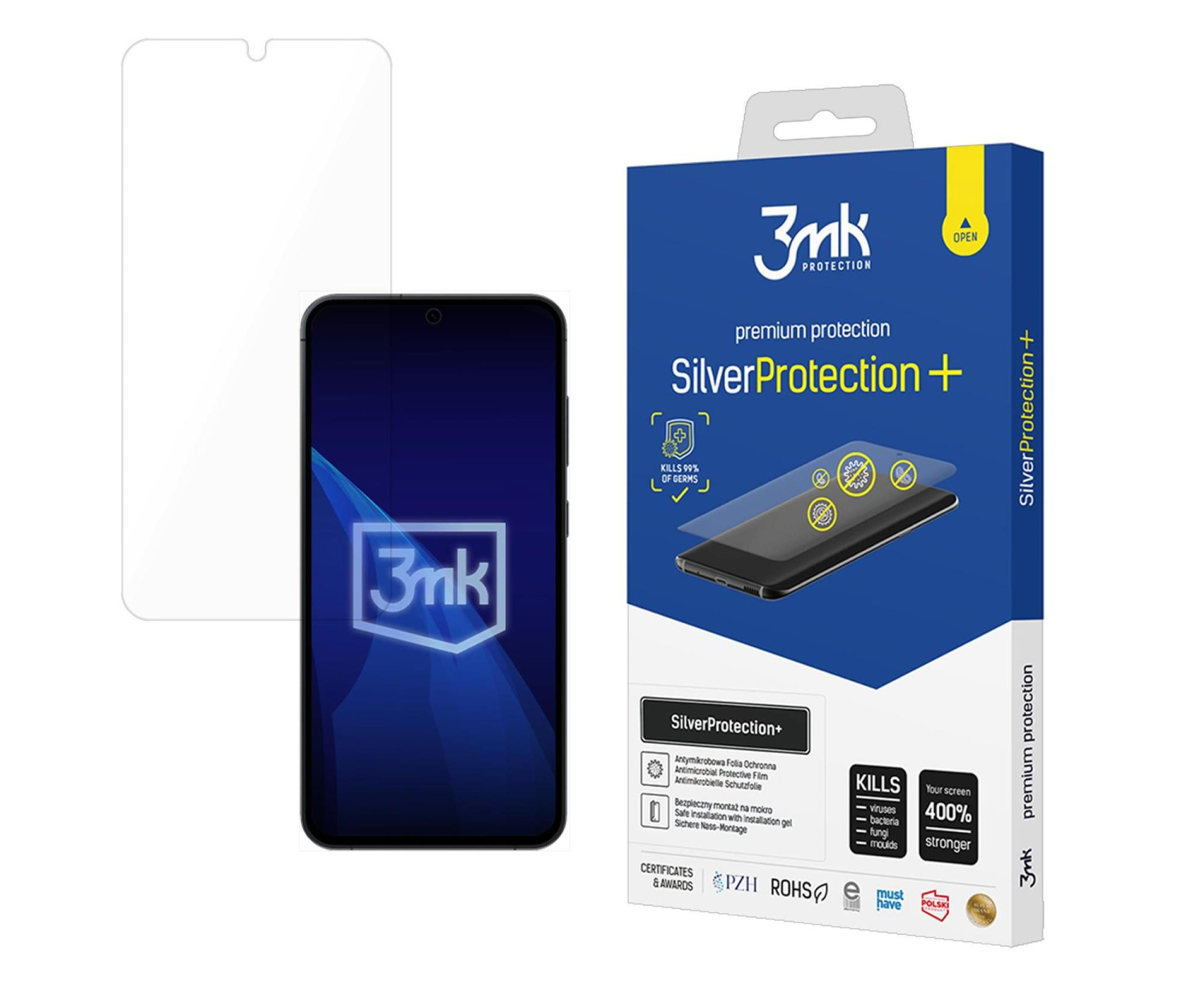3mk SilverProtection+ do Samsung Galaxy S25