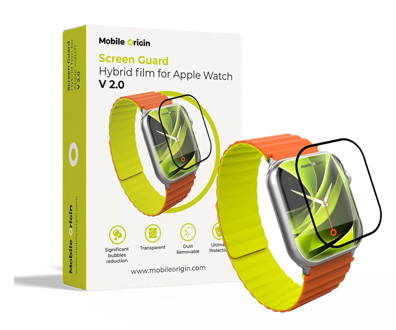 Mobile Origin Screen Guard Hybrid film Apple Watch 9/8/7 45mm