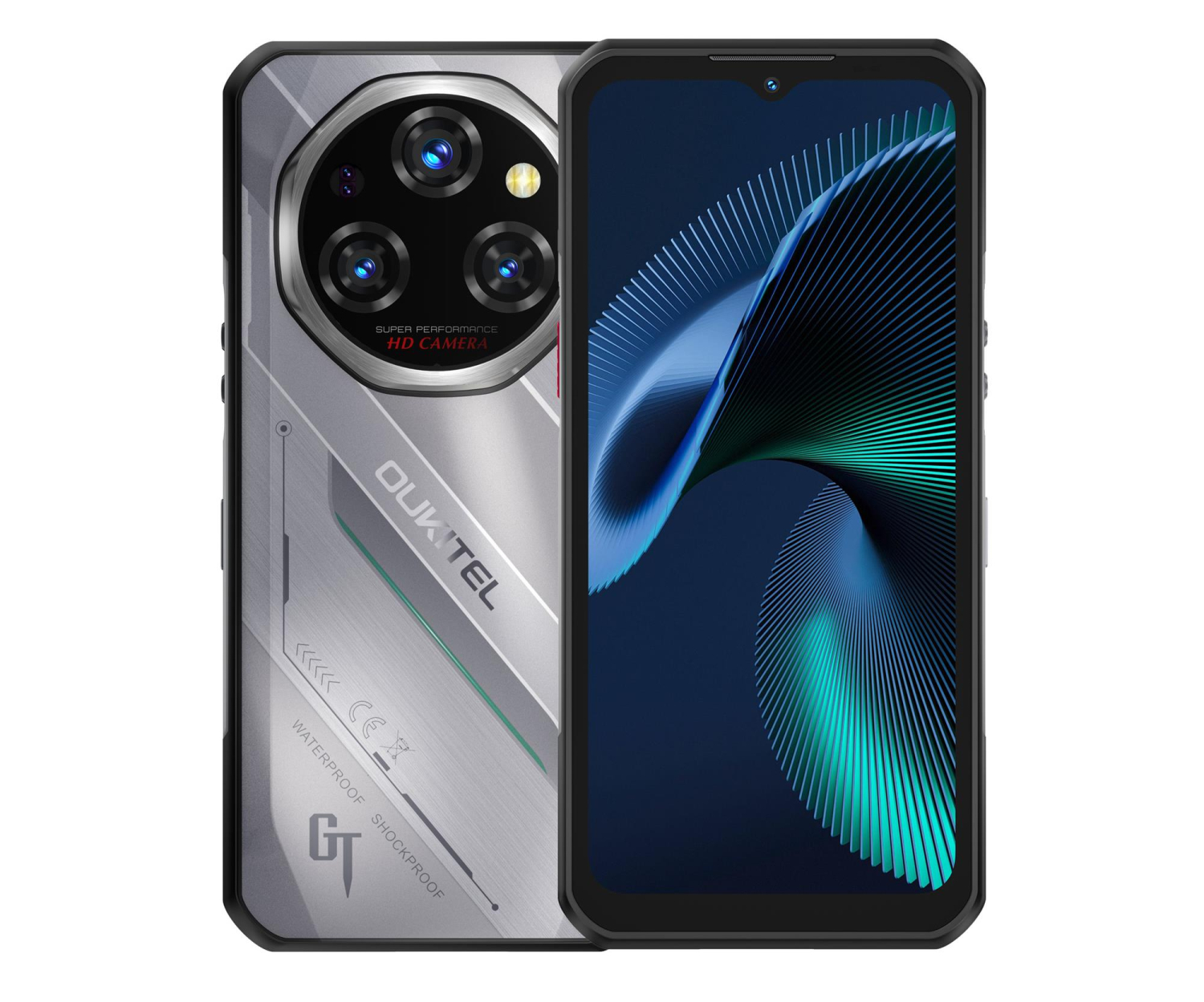 OUKITEL WP62 5G 8/256GB 11.000mAh srebrny