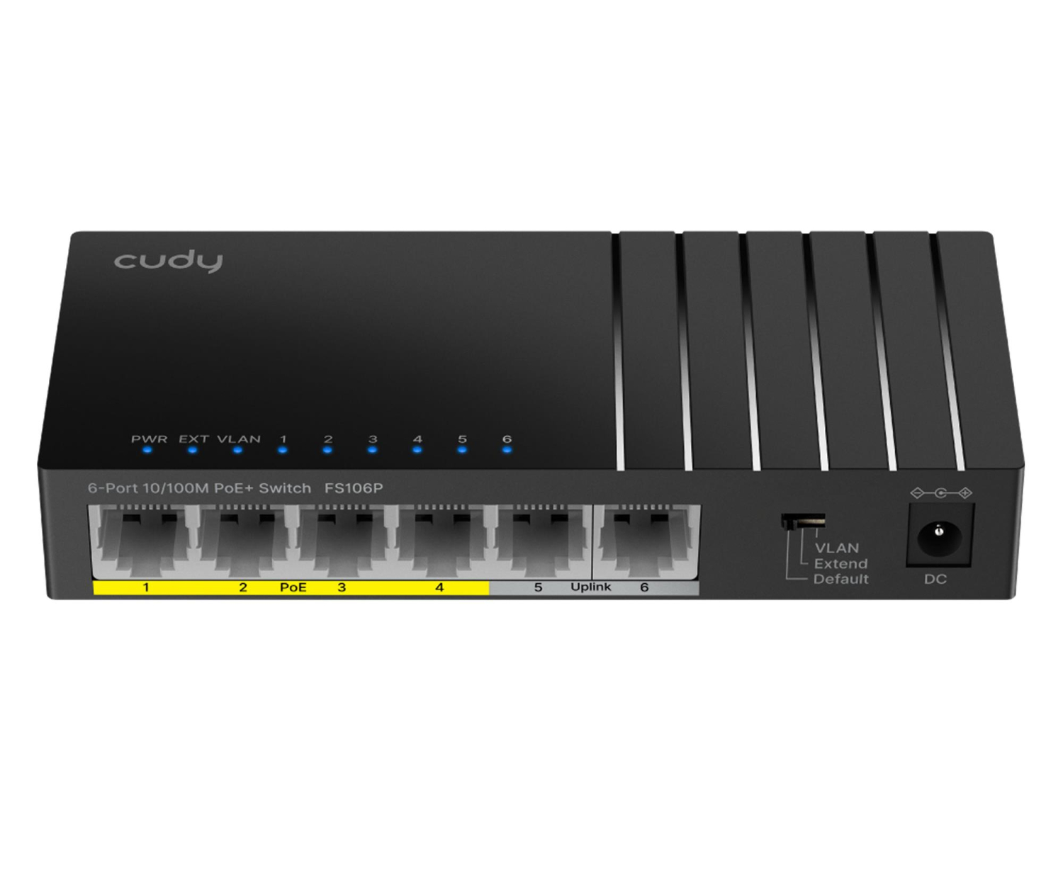 Cudy 6p FS106P (6x10/100Mbit 4xPoE+)