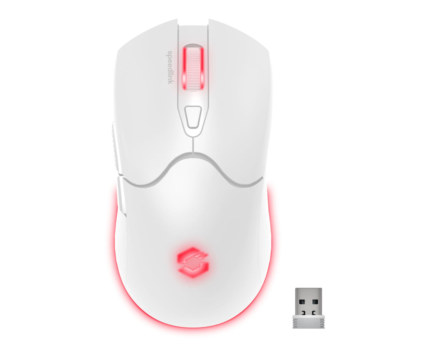 SpeedLink VELOX Rechargeable RGB Gaming Mouse Wireless white