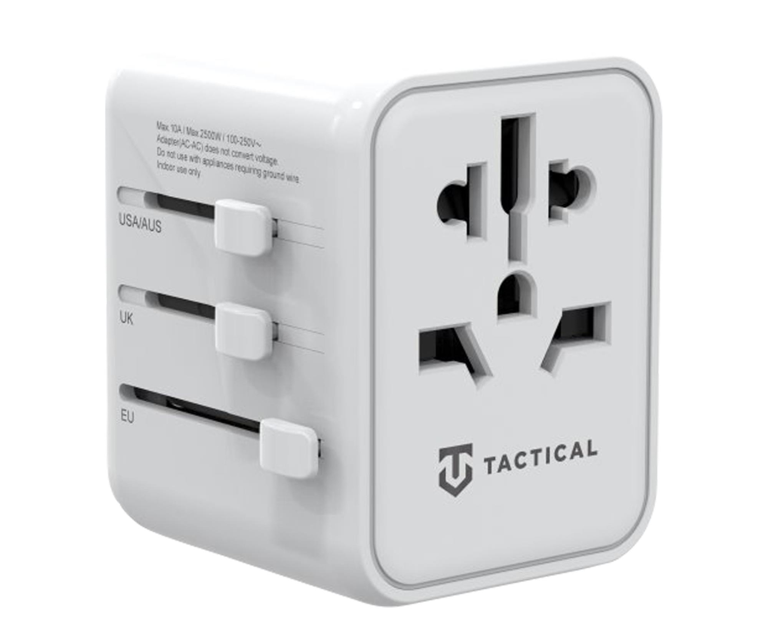 Tactical PTP Travel Adapter White