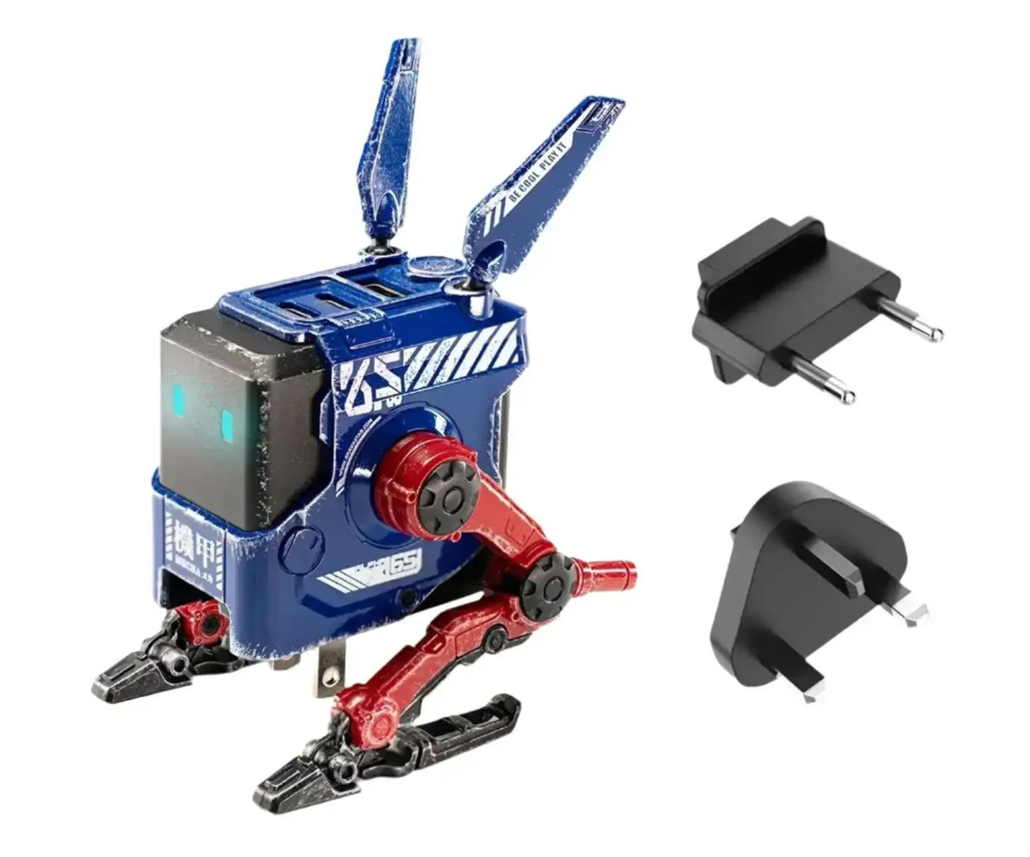 Gravastar Alpha65 GaN 65W War Damaged Blaze Blue