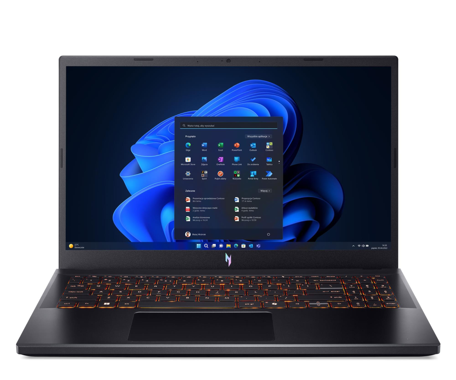 Acer Nitro V15 R7-7445HS/16GB/512/Win11 RTX3050 165Hz