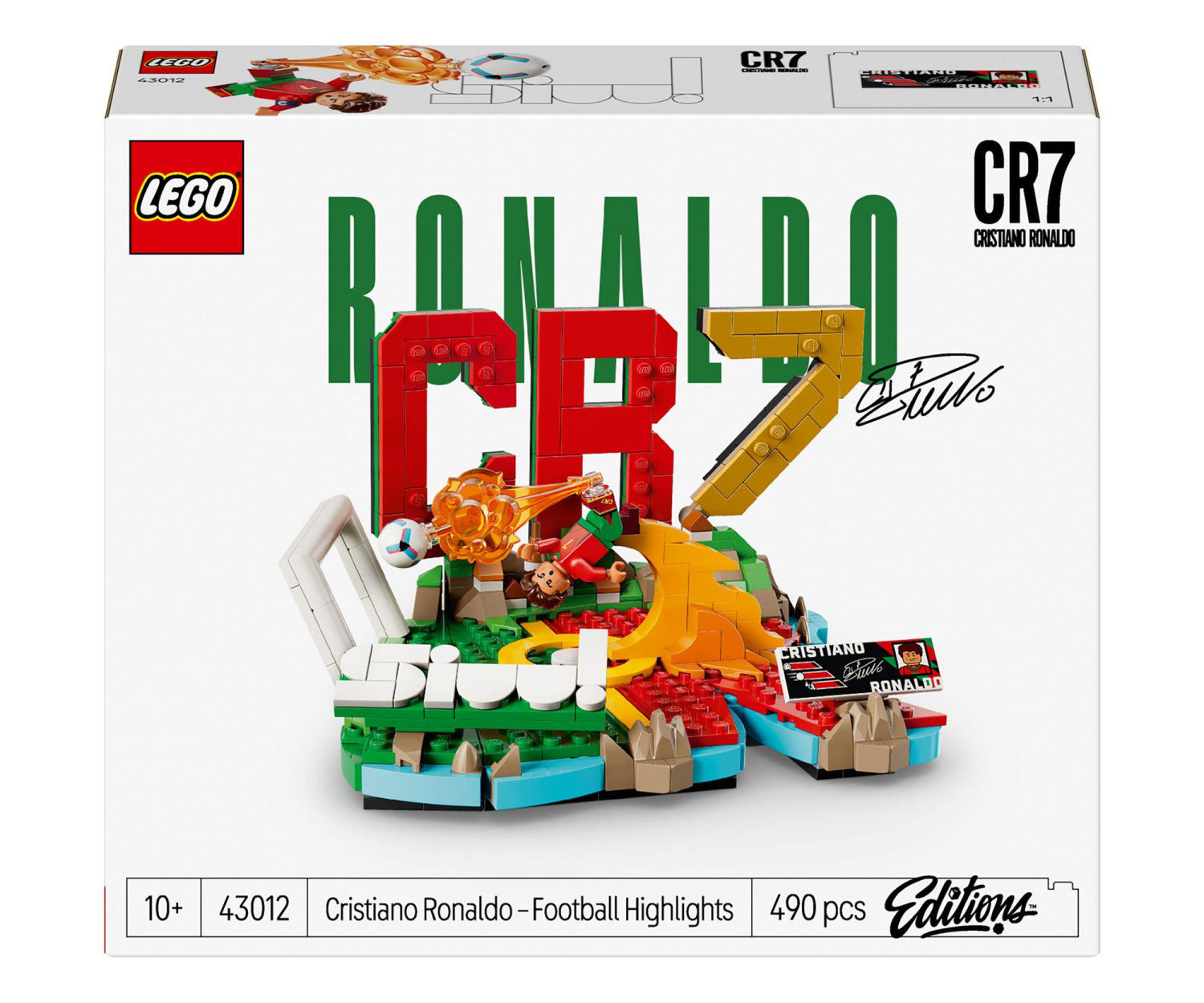 LEGO EDITIONS 43012 Cristiano Ronaldo — piłkarskie momenty