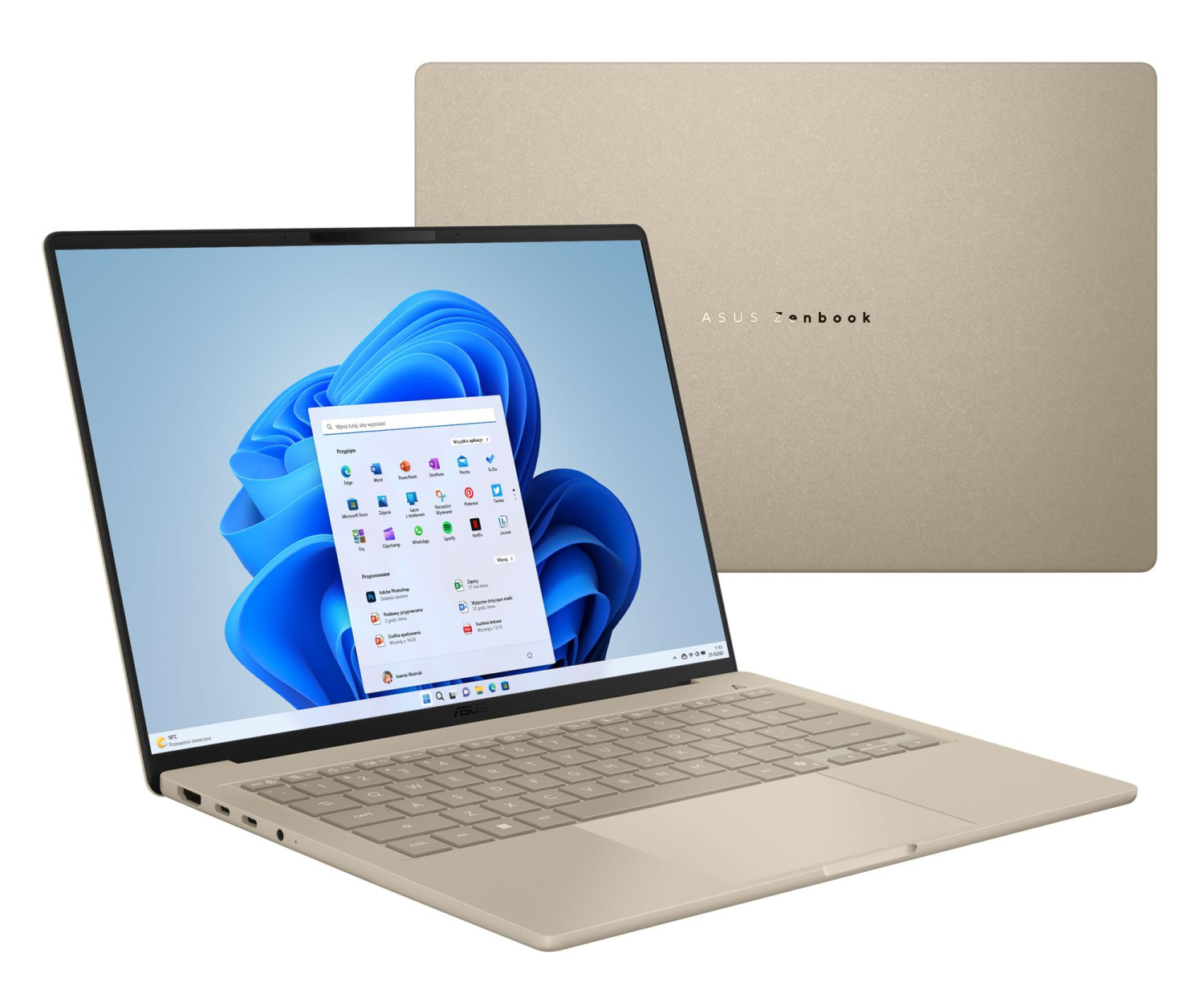 ASUS ZenBook A14 Snapdragon X2 Elite/16GB/512/Win11 OLED Beżowy