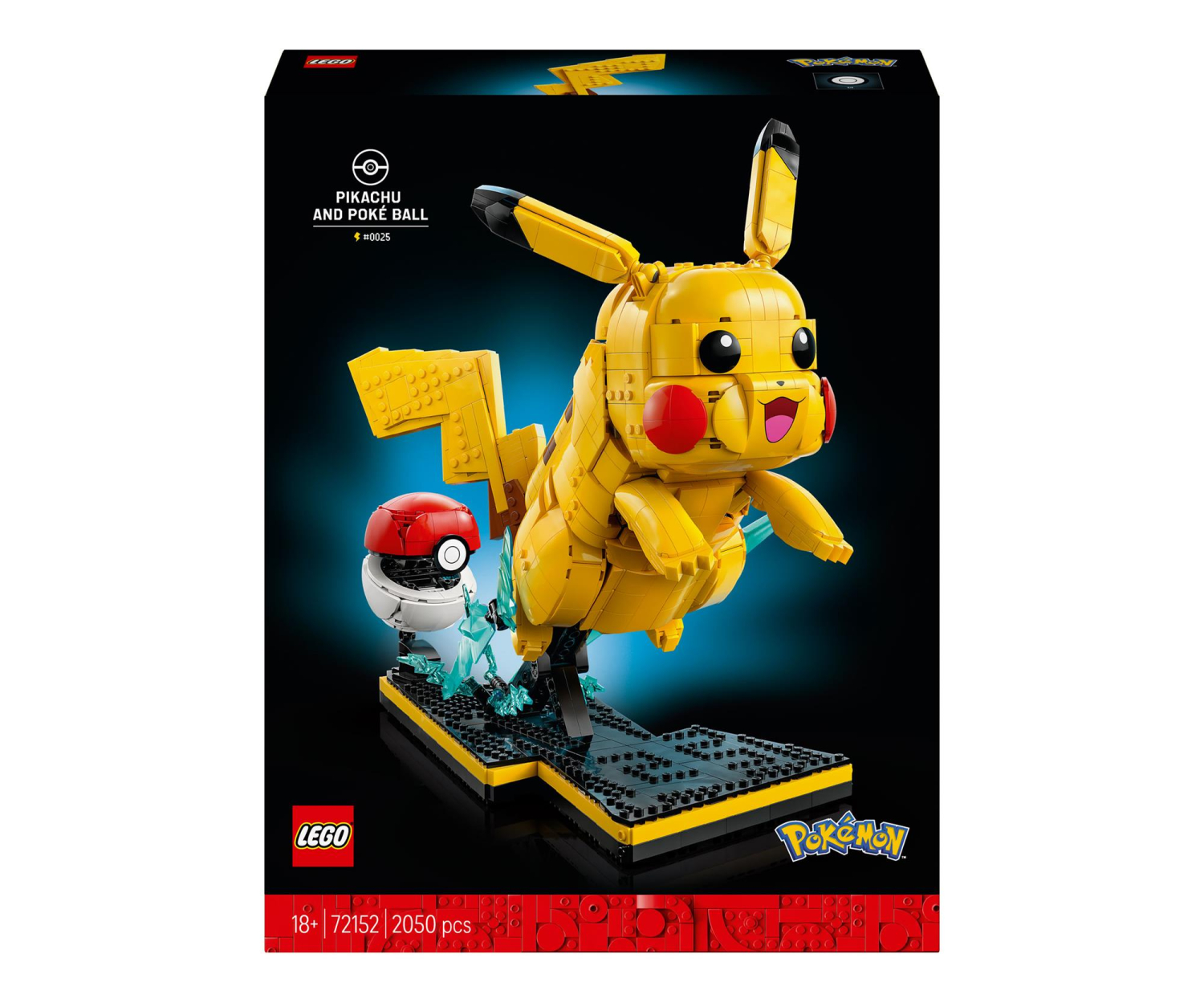 LEGO POKÉMON 72152 Pikachu i Pokéball