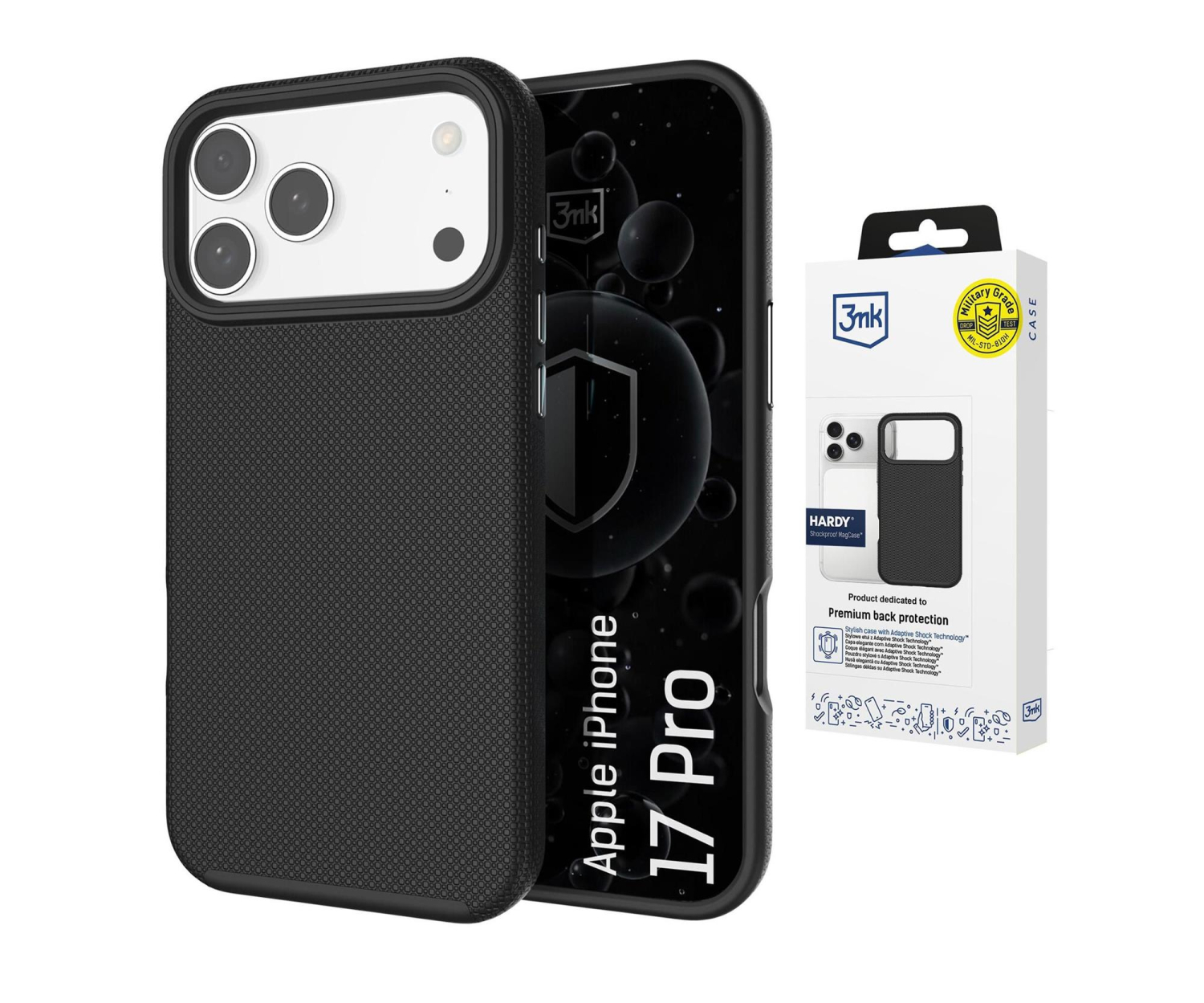3mk Hardy Shockproof MagCase do Apple iPhone 17 Pro