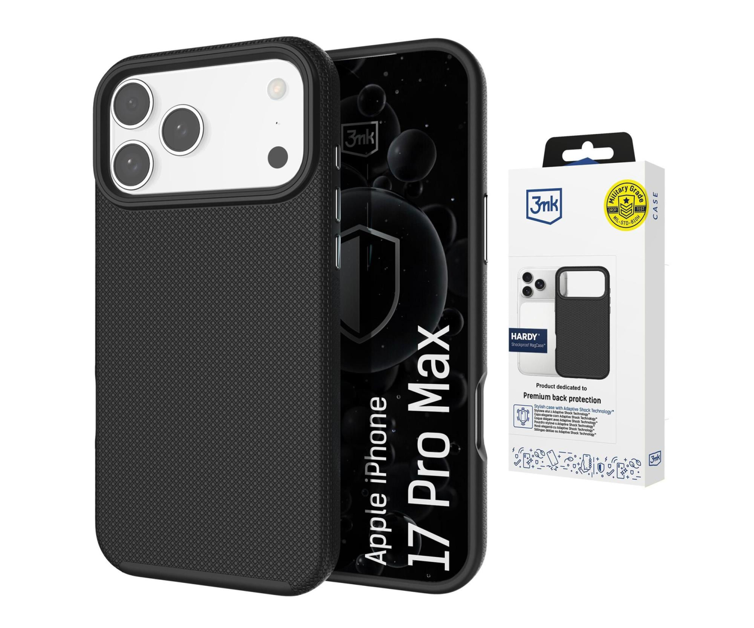 3mk Hardy Shockproof MagCase do Apple iPhone 17 Pro Max