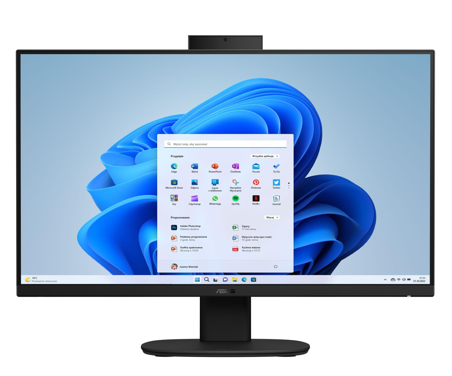 ASUS V400 V470VAK-BPE070W Core 5 210H 27" 16GB RAM 512GB Dysk SSD Win11 Czarny