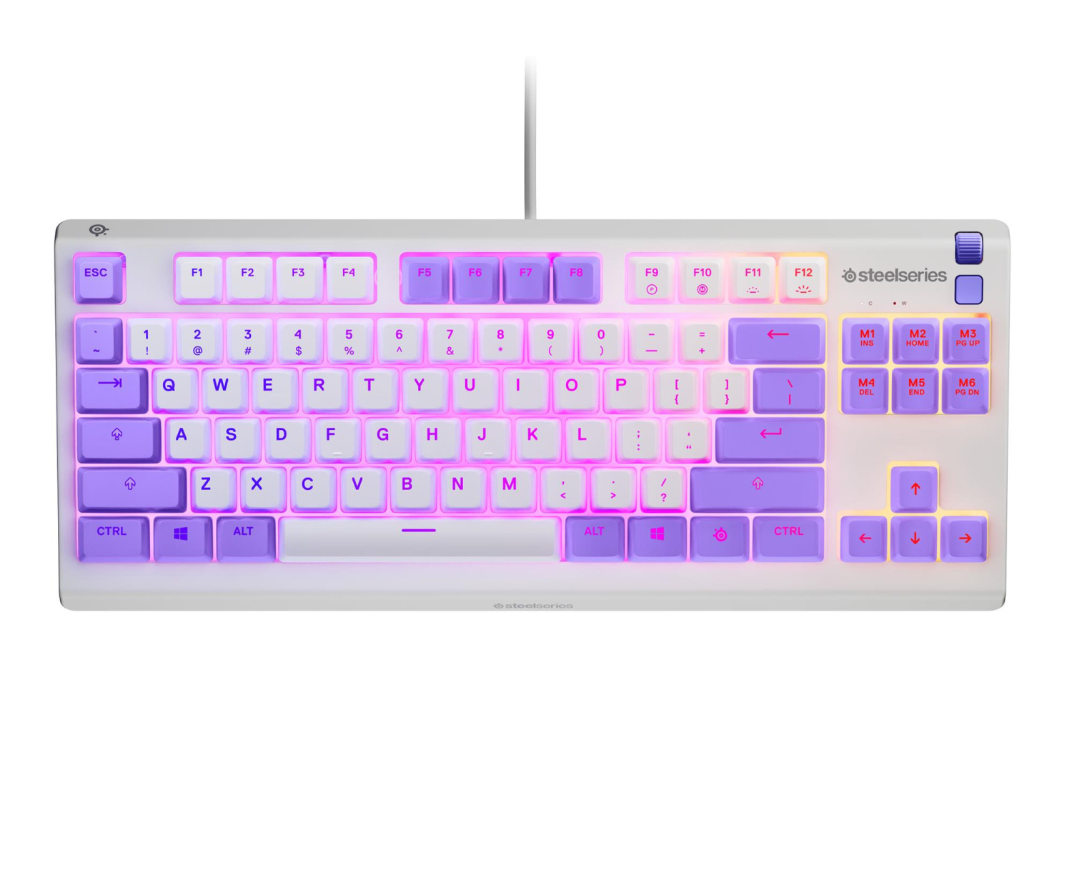 SteelSeries Apex 3 TKL Amethyst US
