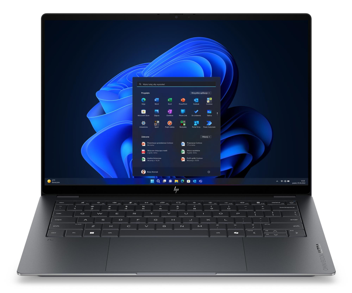 HP Omnibook ULTRA 14 Ultra 7-356H/32GB/1TB/Win11 Touch OLED
