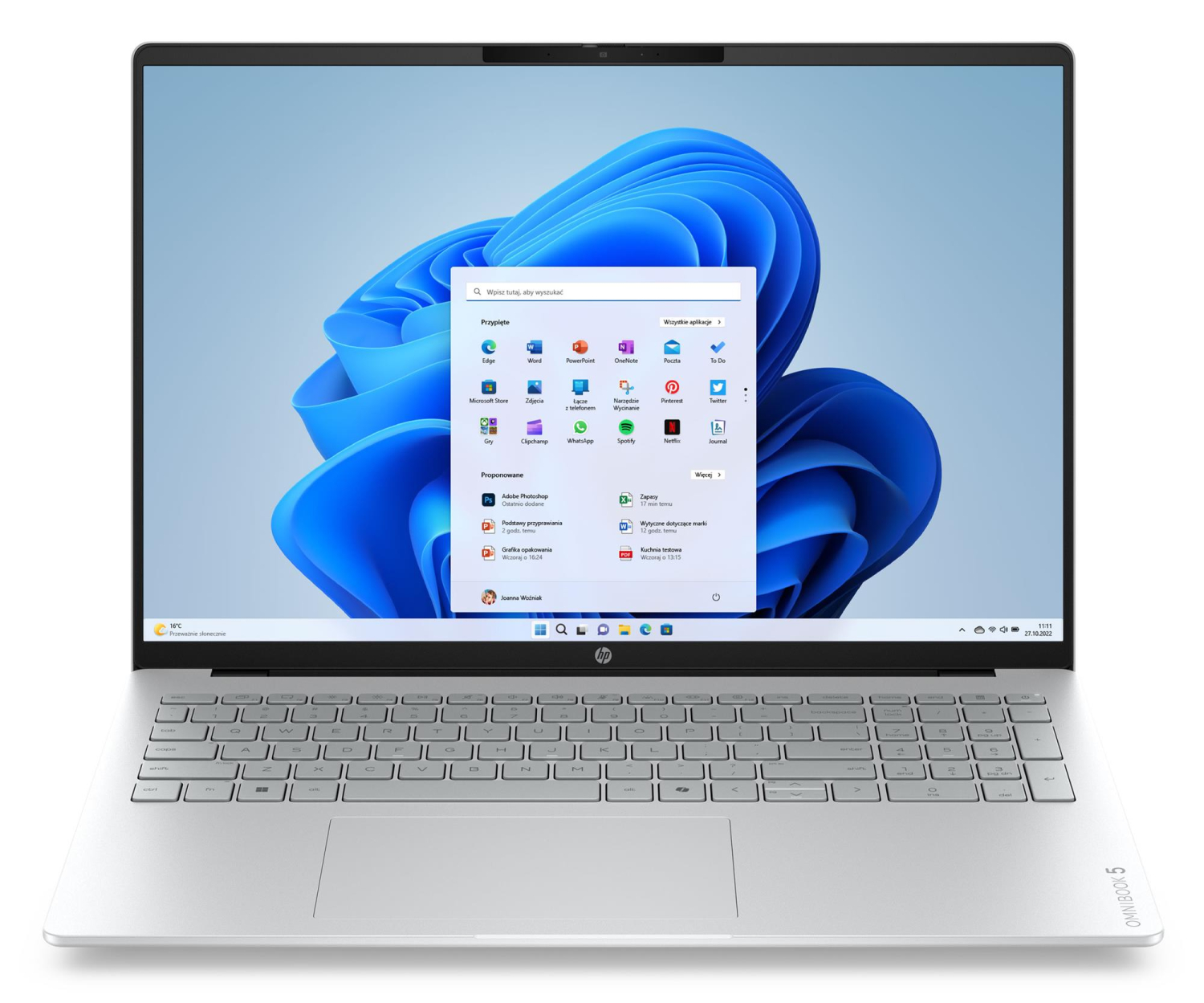 HP Omnibook 5 16 Ryzen 5-230/16GB/512/Win11 OLED
