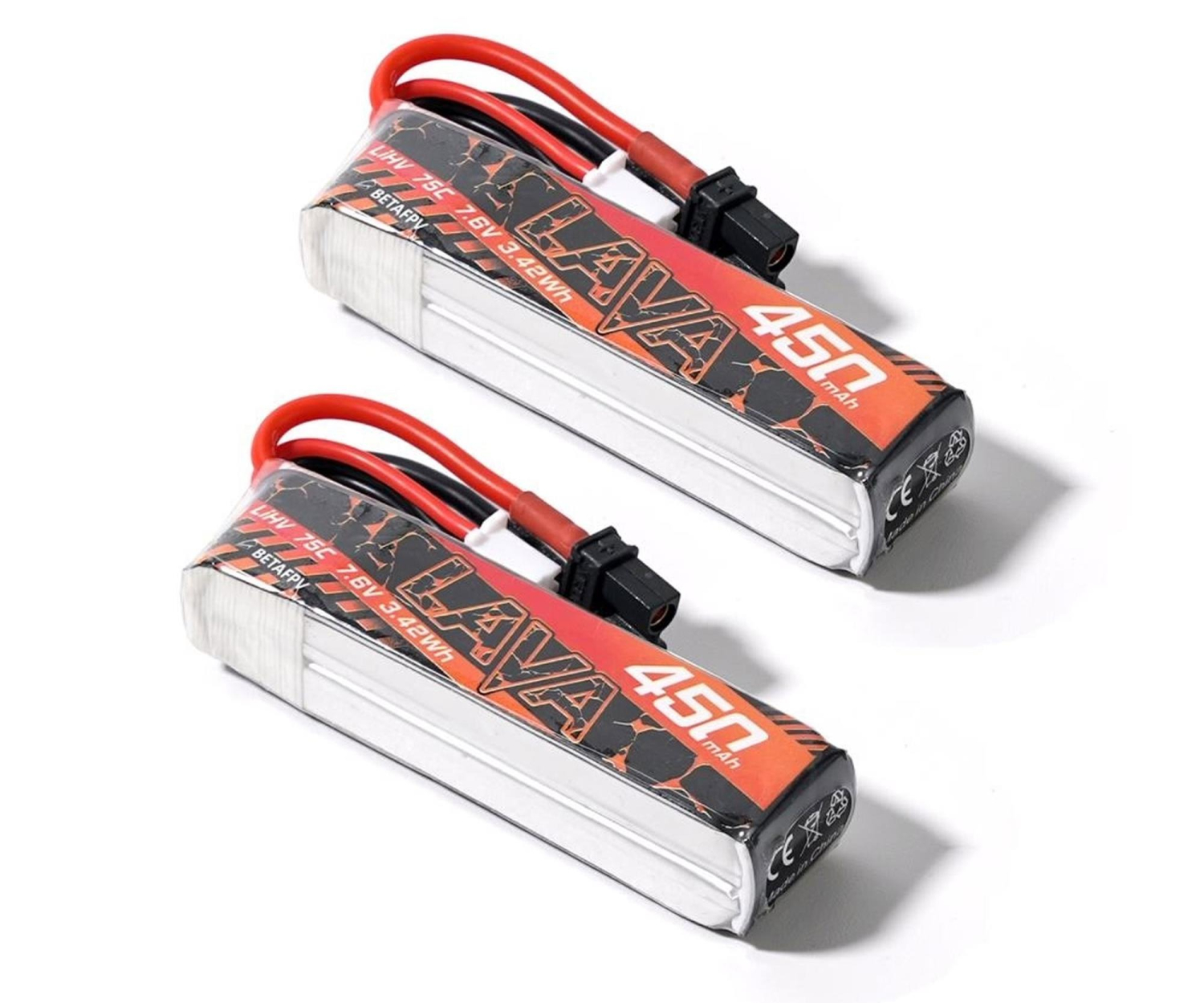 BetaFPV LAVA 2S Bateria 450mAh 75C (2 szt.)