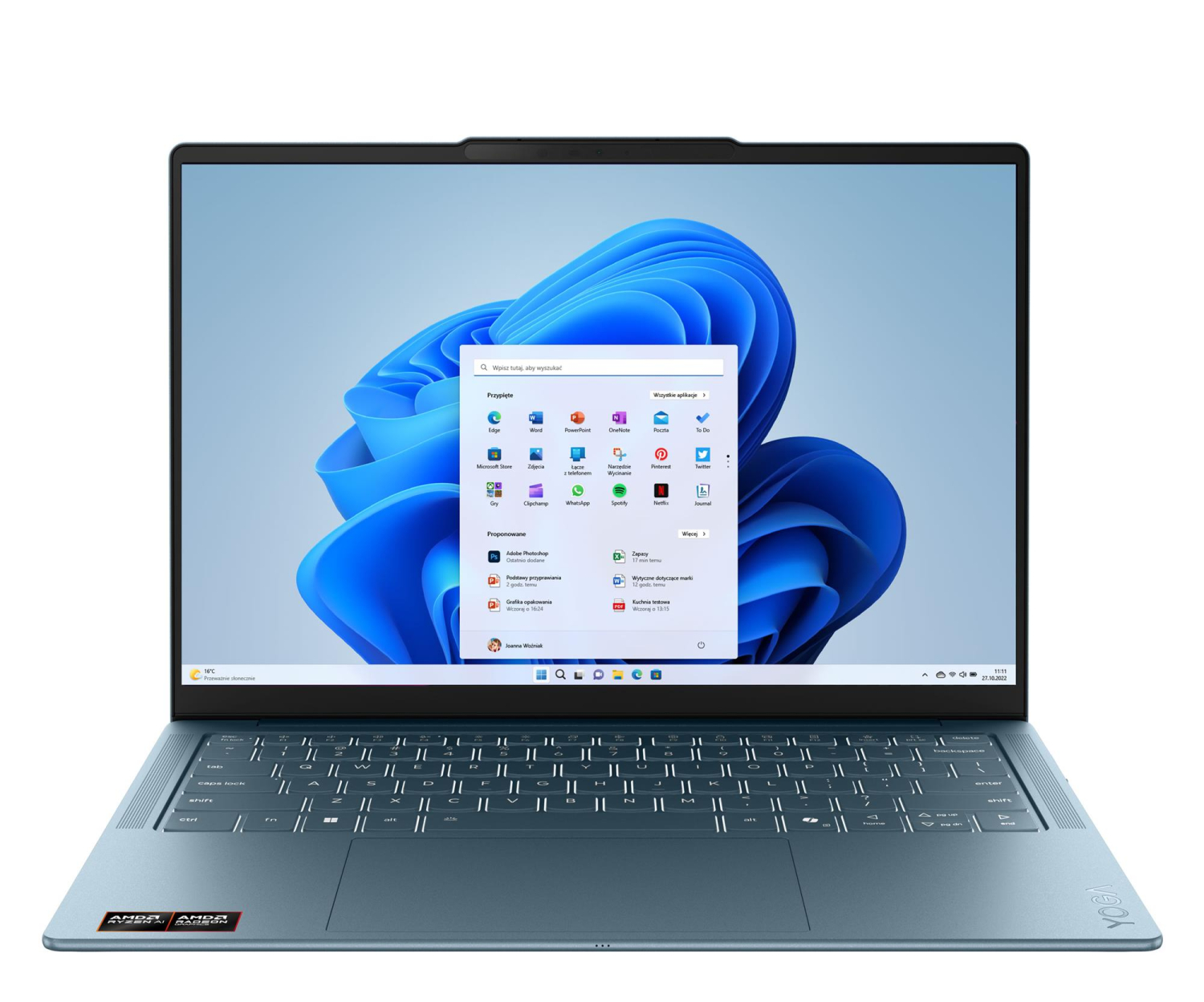 Lenovo Yoga Slim 7-14 Ryzen AI 5 430/16GB/512/Win11 OLED