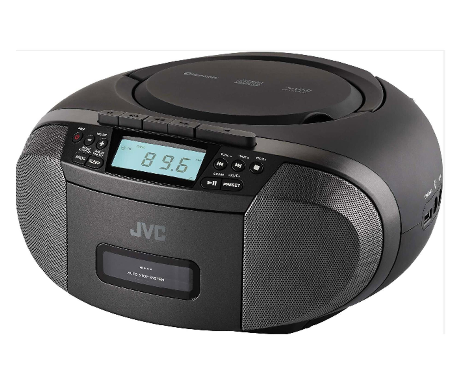 JVC Boombox RC-E444B Bluetooth Czarny