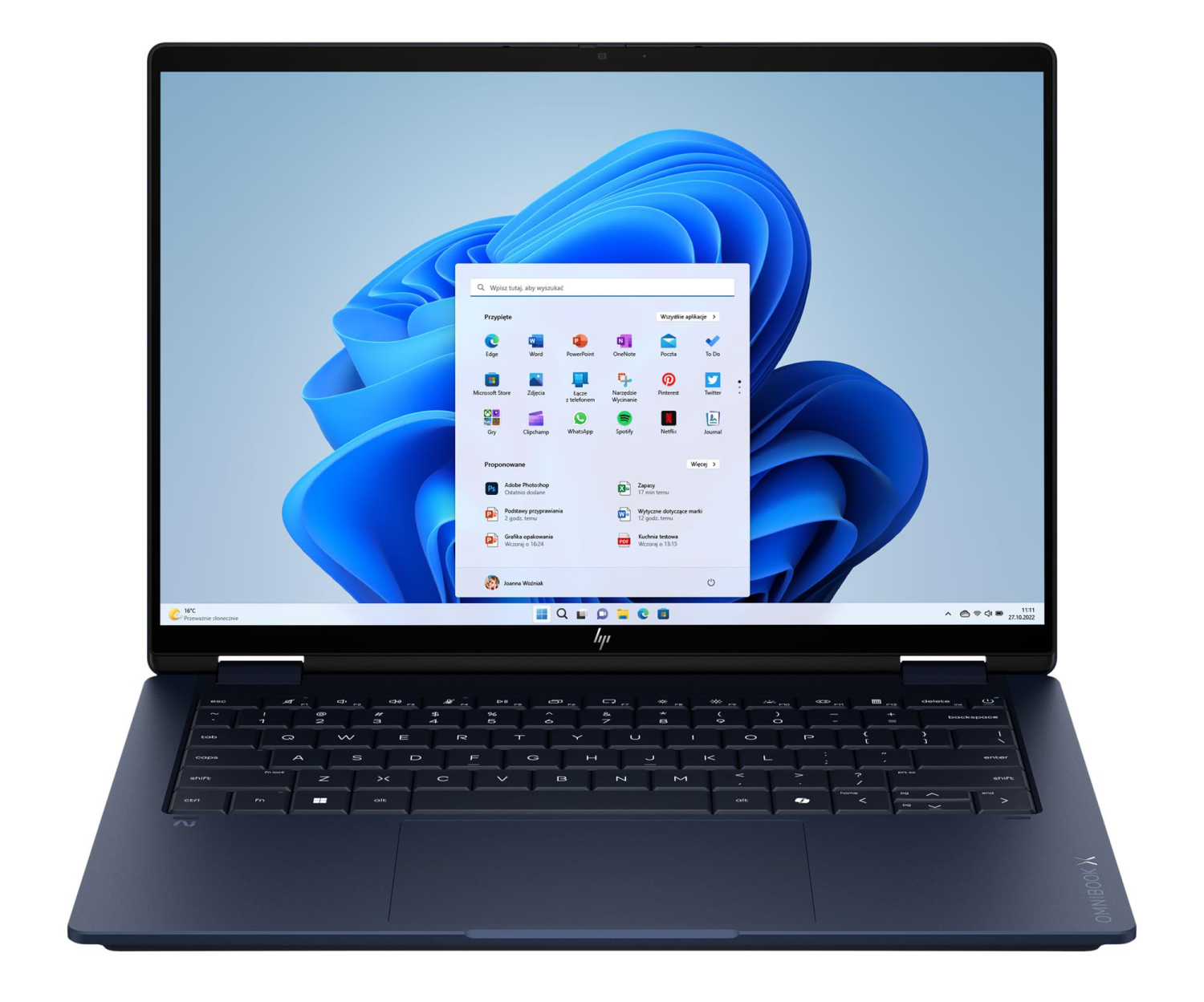 HP Omnibook X FLIP 14 Ryzen AI 7-445/24GB/512/Win11 Touch OLED