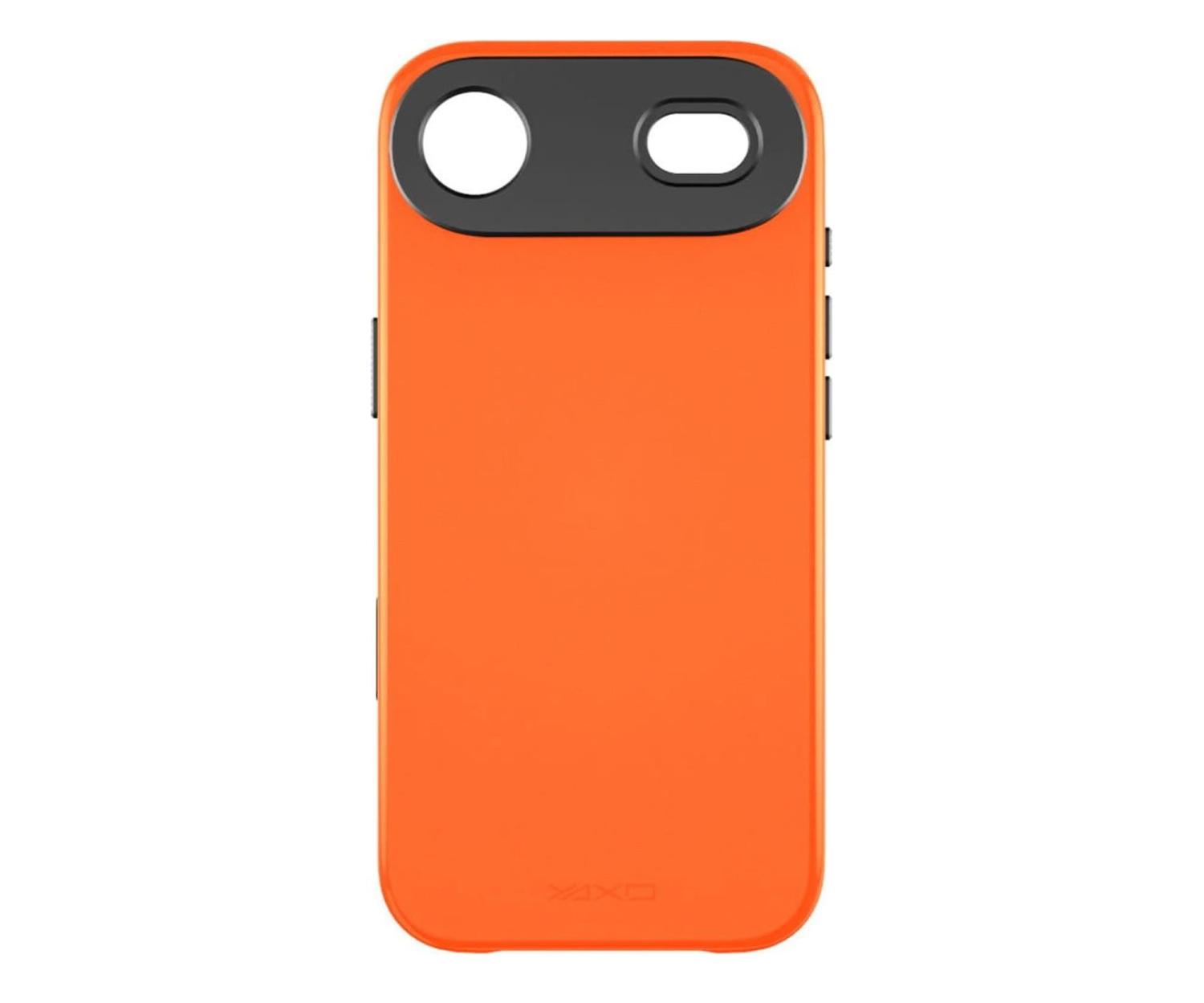YAXO Leather Gear Slim Case MagSafe iPhone 17 Air Magma Orange