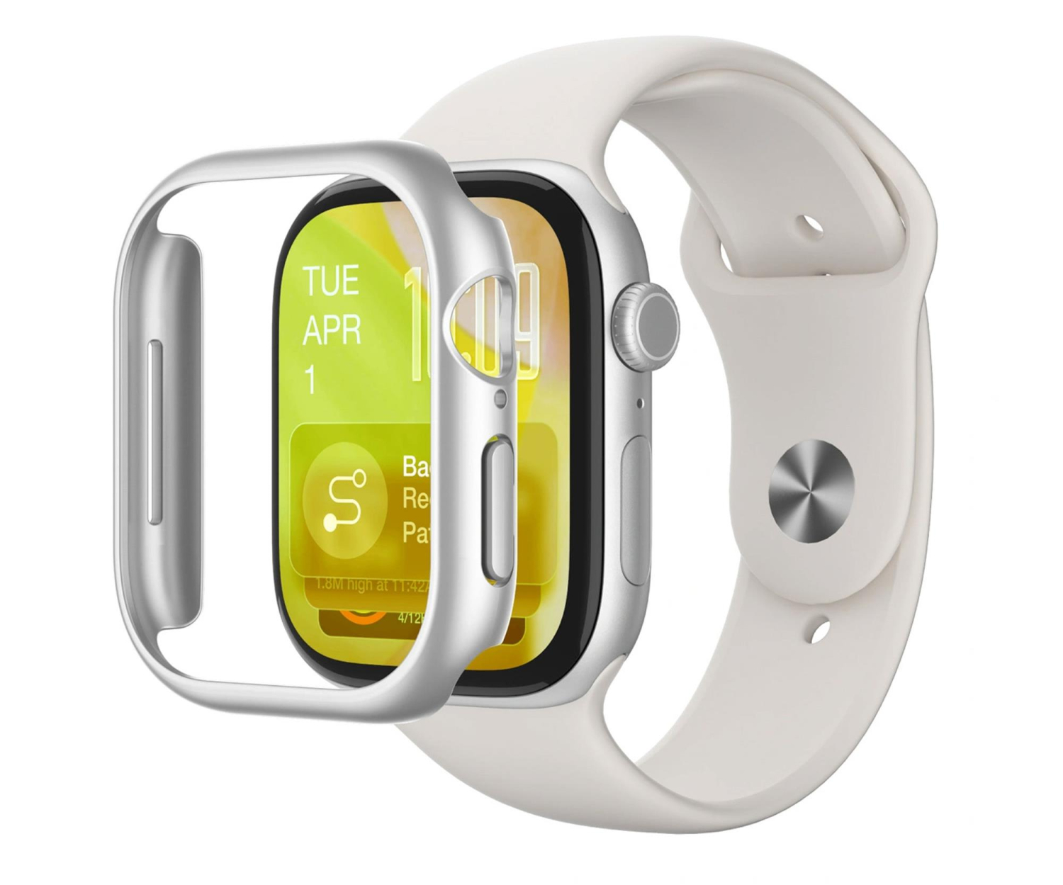 AmazingThing Minimal Apple Watch Series 11 46mm silver
