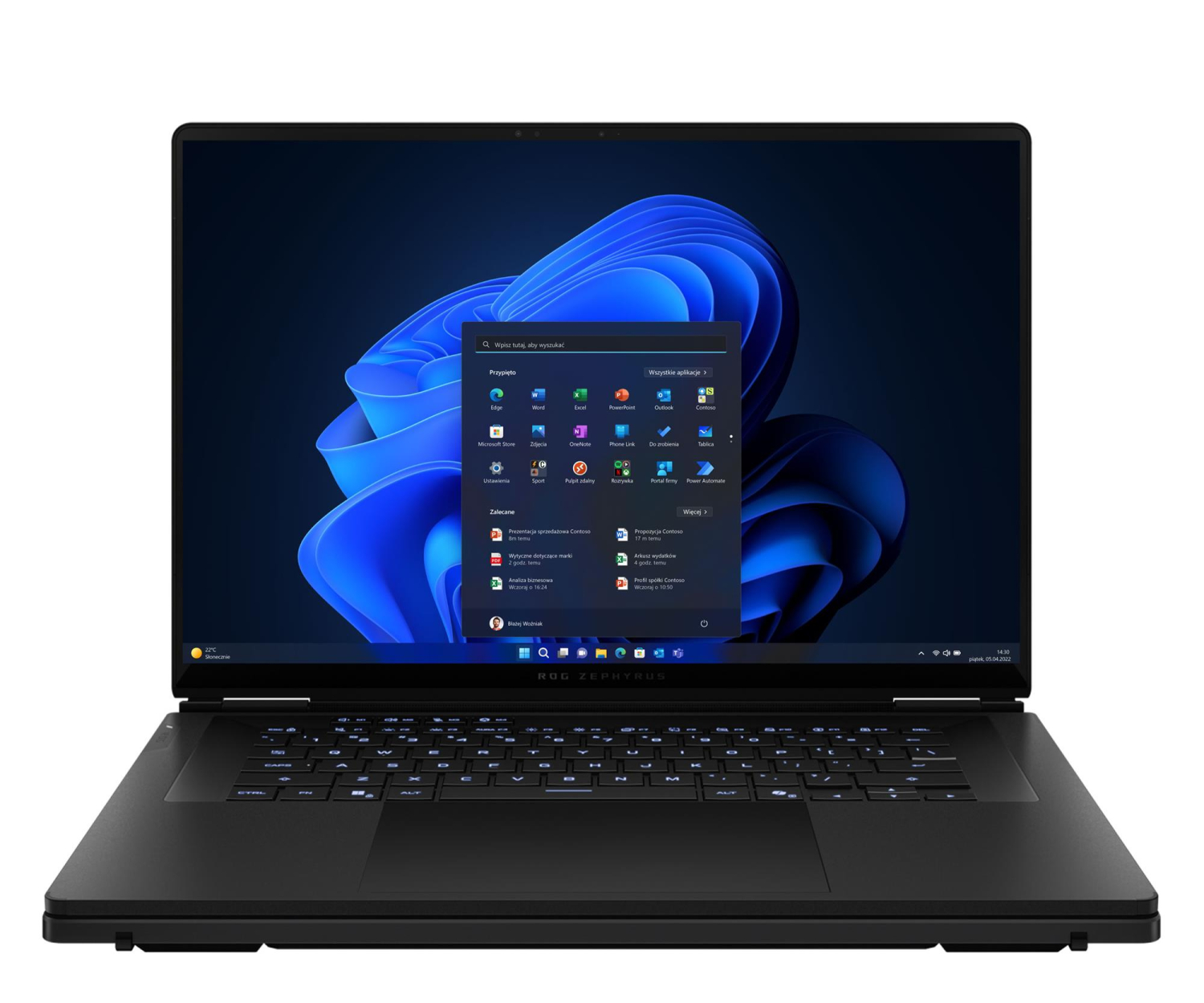 ASUS ROG Zephyrus Duo 16 Ultra 9-386H/64GB/2TB/Win11P RTX5070Ti 1