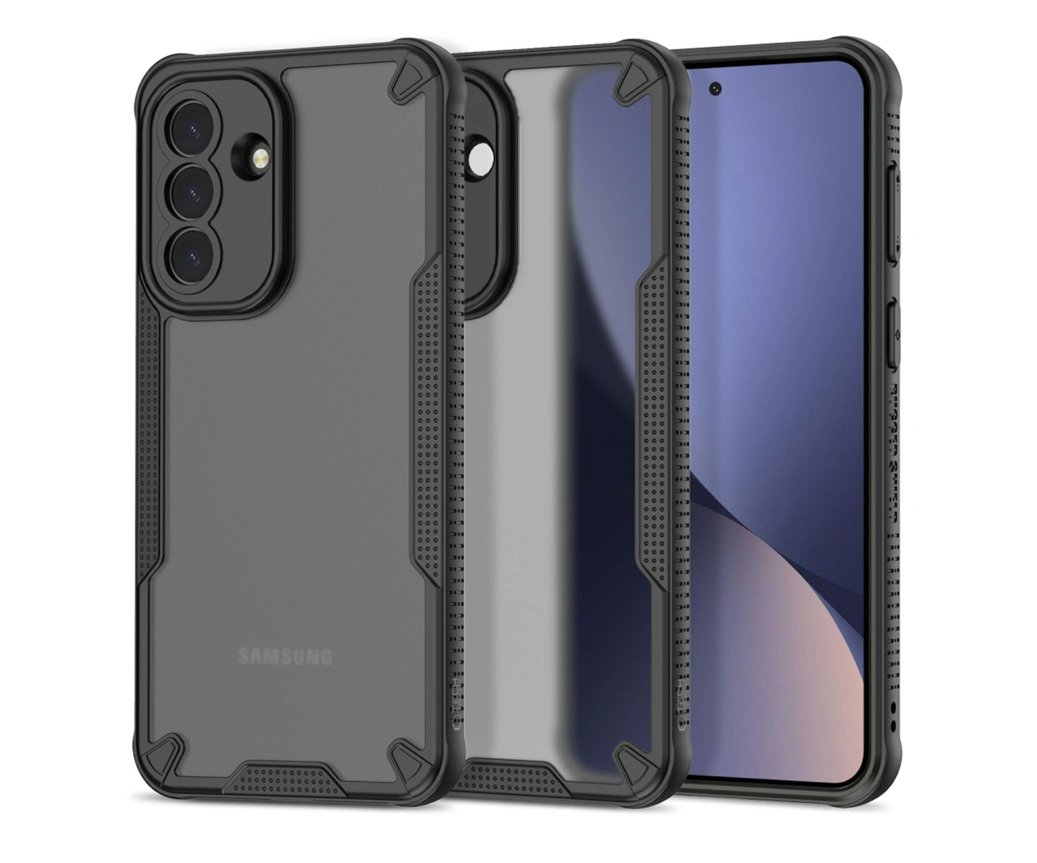 Tech-Protect Rugged Shield Galaxy A37 5G Matte Black
