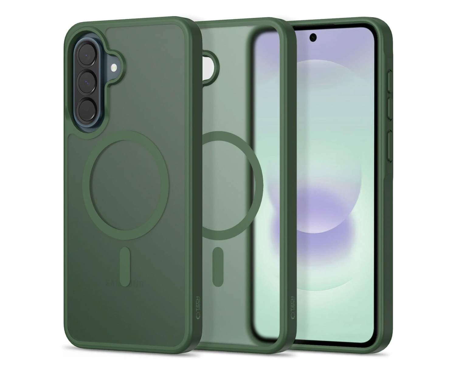 Tech-Protect Magmat Magsafe Galaxy A36 / A56 / A37 5G Matte Green