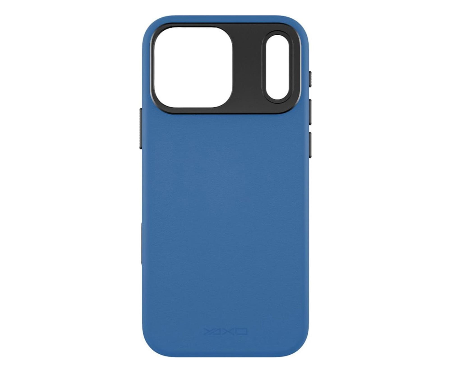 YAXO Leather Gear Slim Case MagSafe iPhone 17 Pro Max Blue