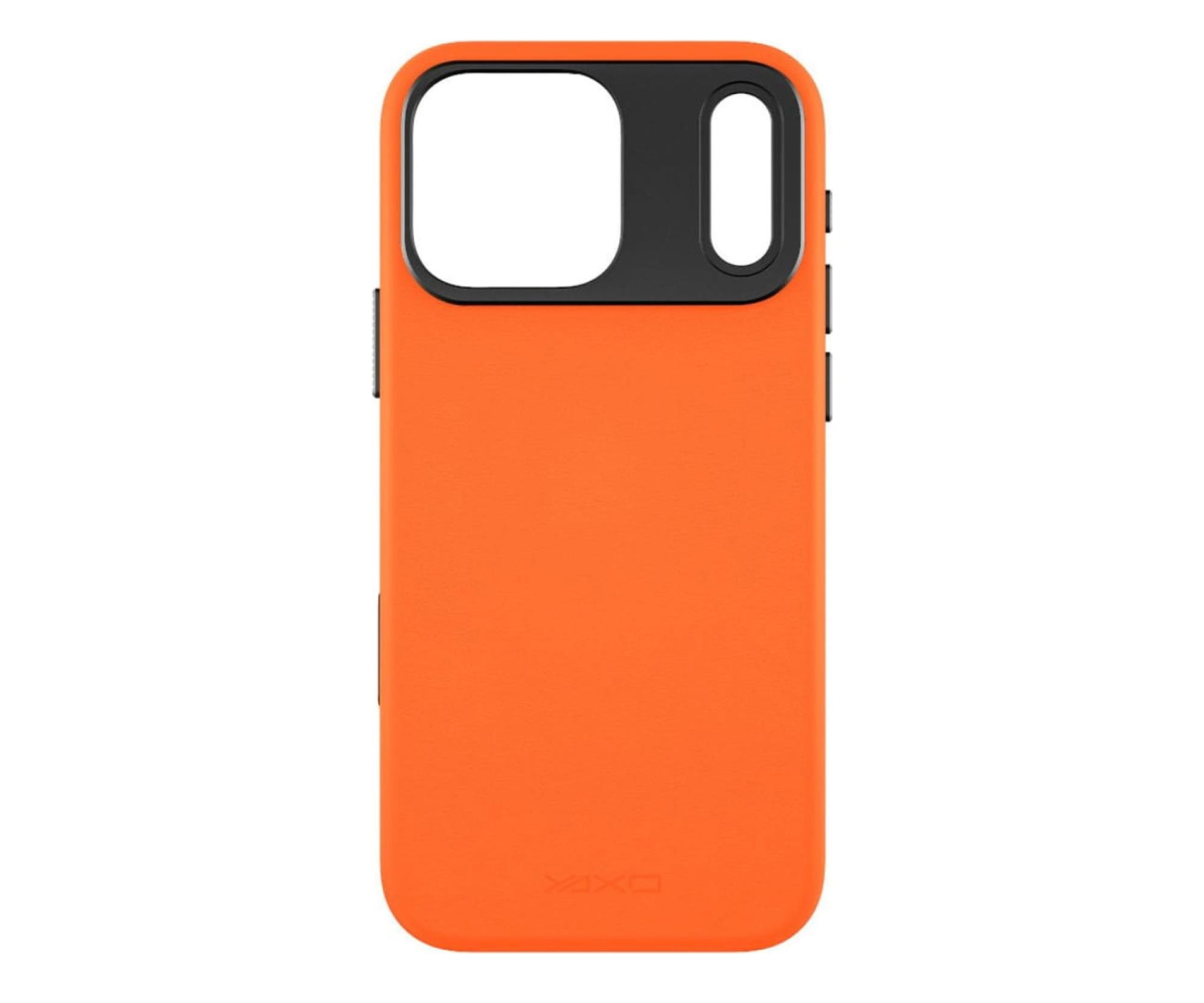 YAXO Leather Gear Slim Case MagSafe iPhone 17 Pro Max Orange