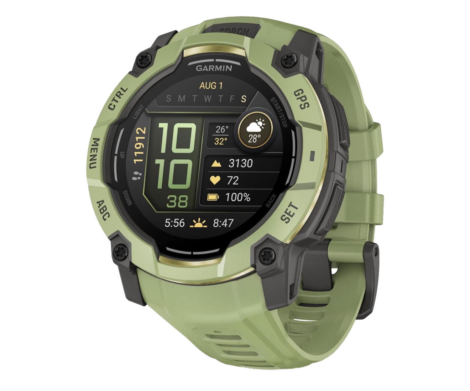 Garmin Instinct 3 AMOLED 50mm Fern green