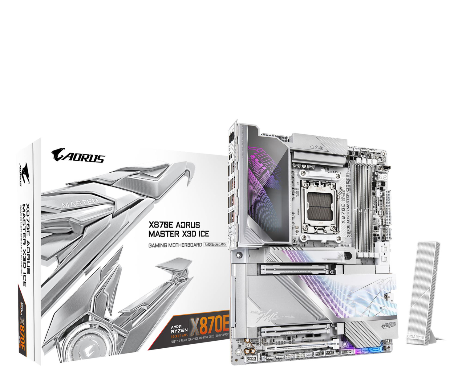 Gigabyte X870E A MASTER X ICE